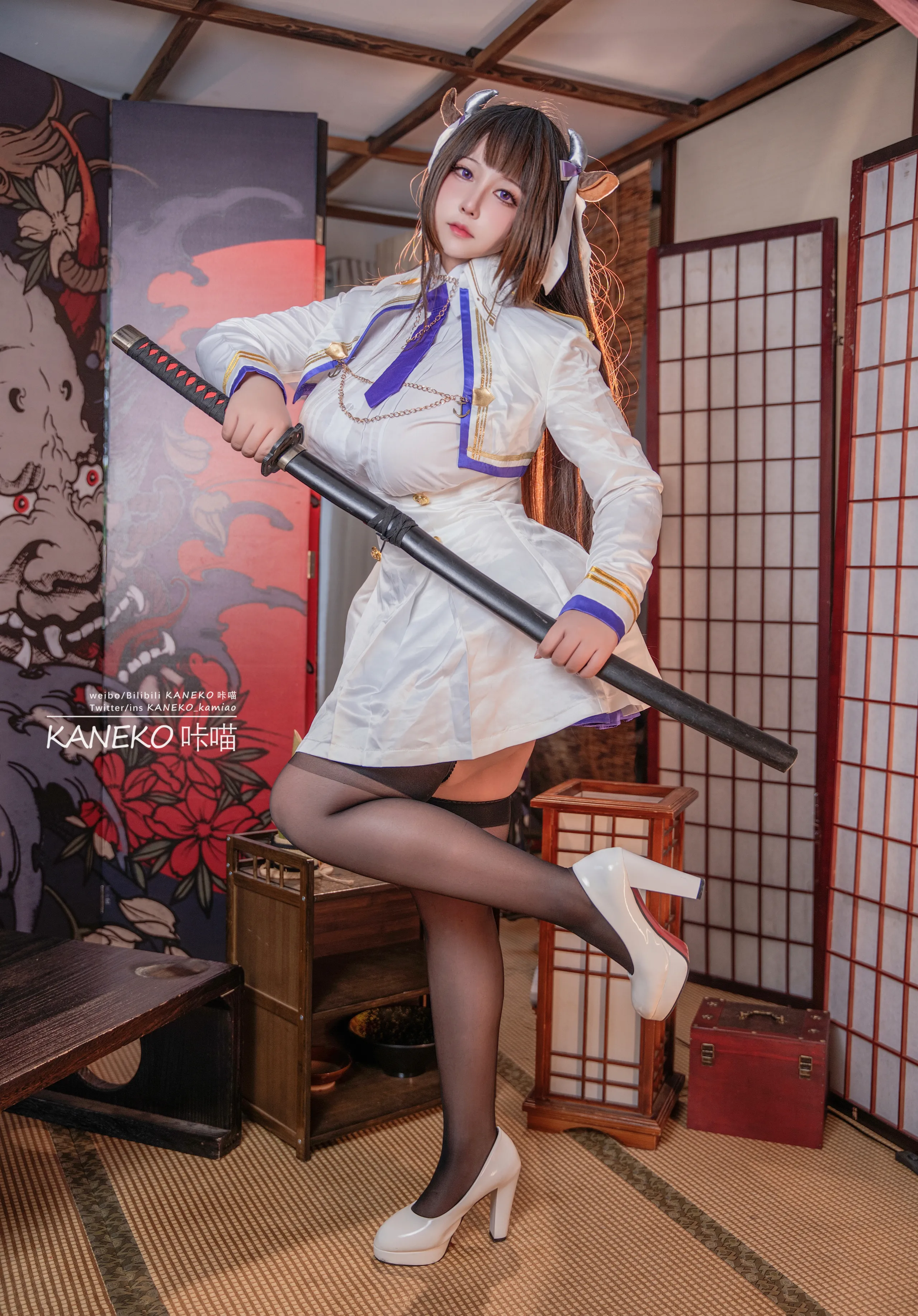 Đọc truyện hentai Tuyển tập Albums siêu phẩm Cosplay - Chap 1088 - KANEKO - Azur Lane Kashino Swimsuit