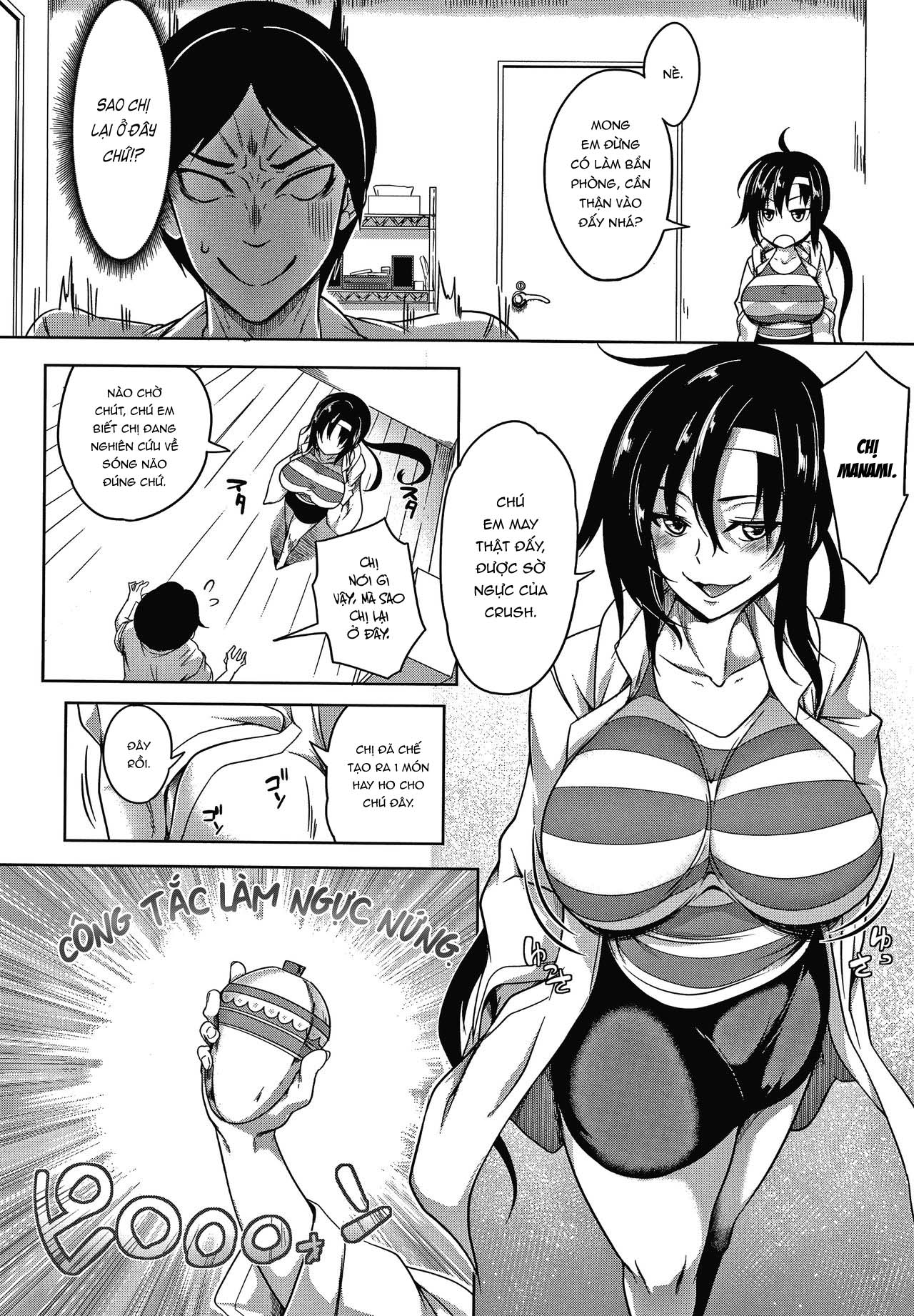 Đọc truyện hentai Oppai Switch - Chap 1.2