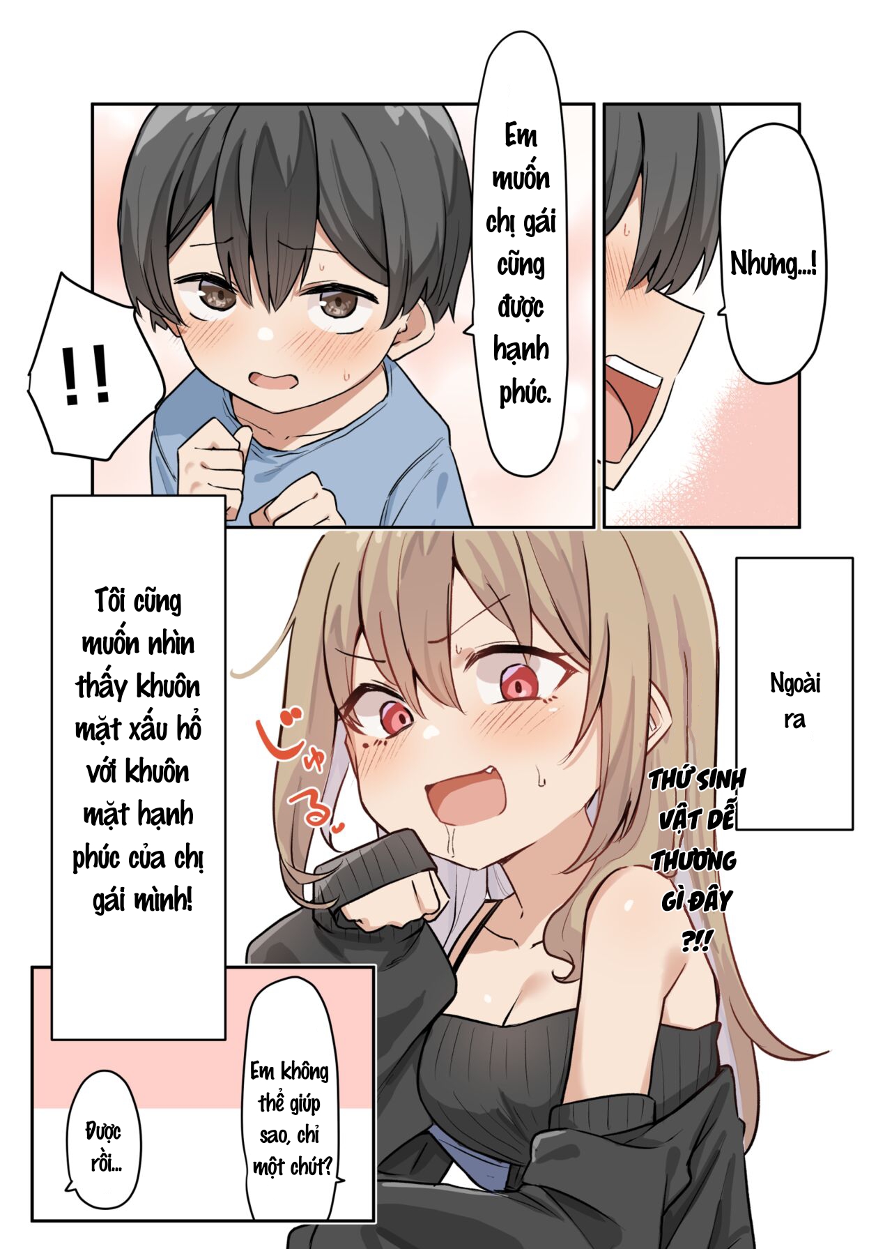 Đọc truyện hentai Saki-chan cùng cậu em trai shota - Chap 4