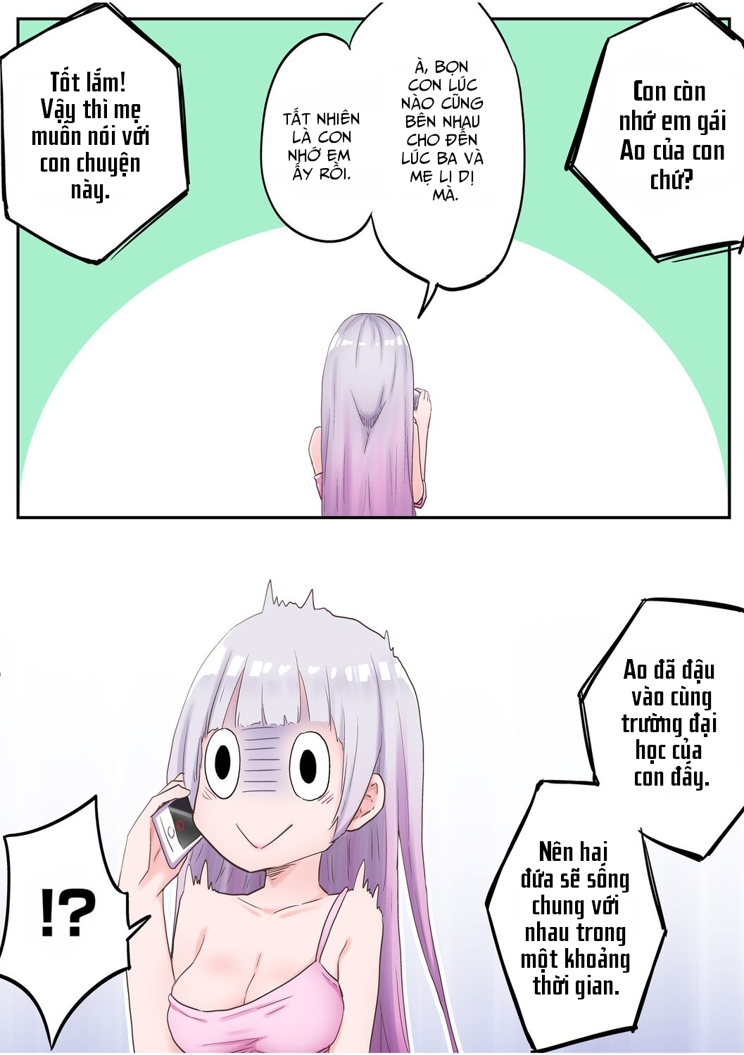 Đọc truyện hentai Twin Sisters' Yuri Life - Chap 1