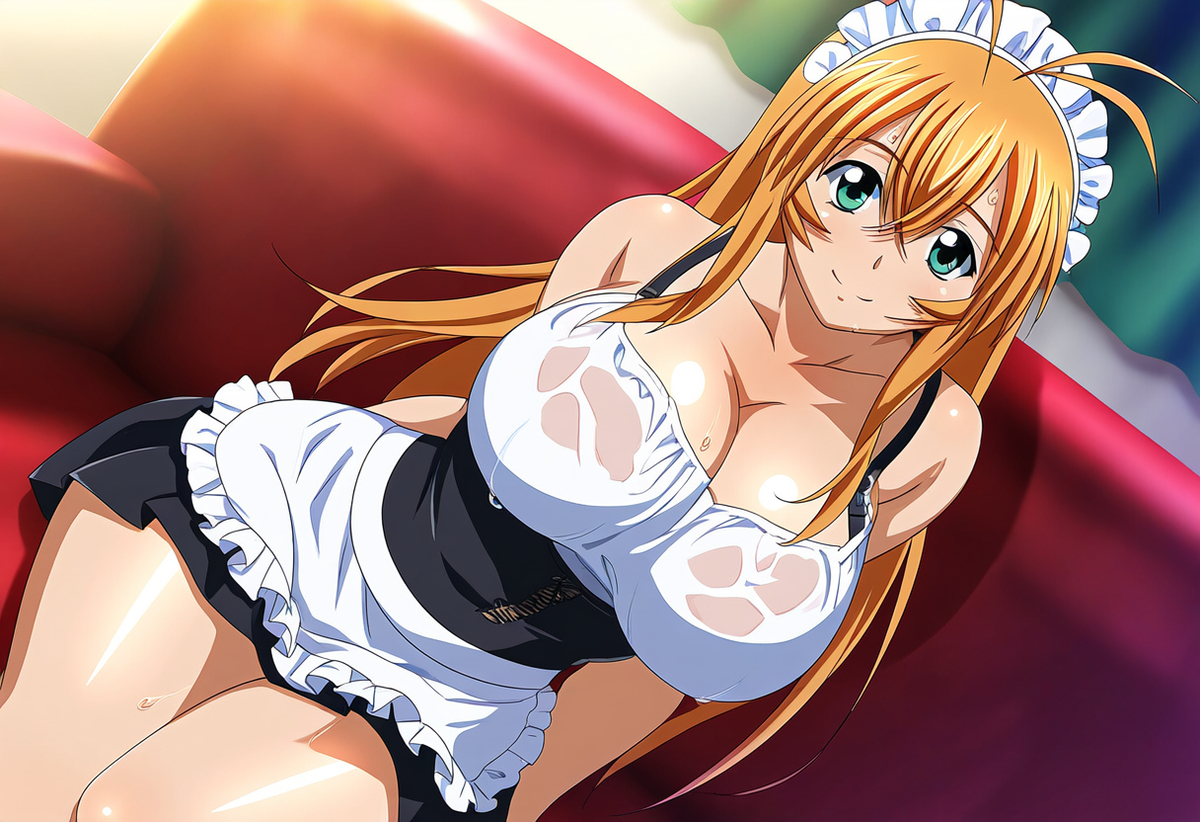 Đọc truyện hentai Tuyển tập Albums Art hentai - Chap 268 - Sonsaku (Ikki Tousen) AI illustration maid outfit