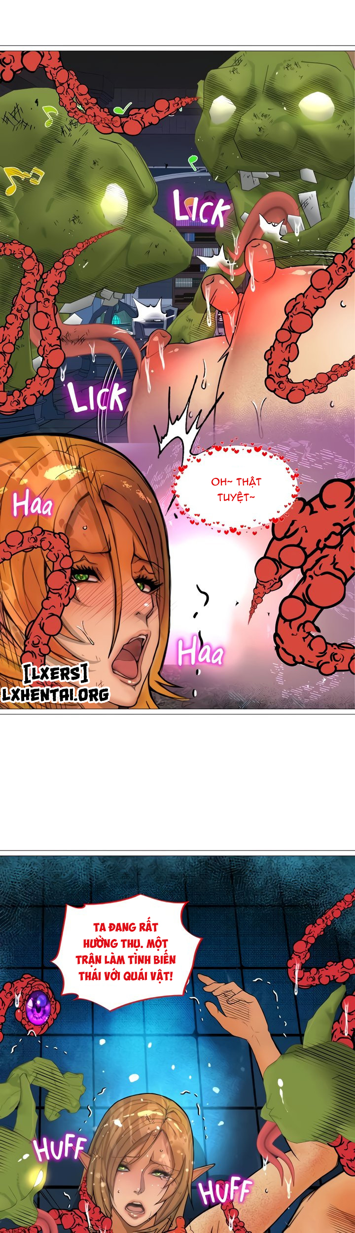 Đọc truyện hentai Nữ Hoàng Dark Elf Và Nô Lệ Orc - Chap 26