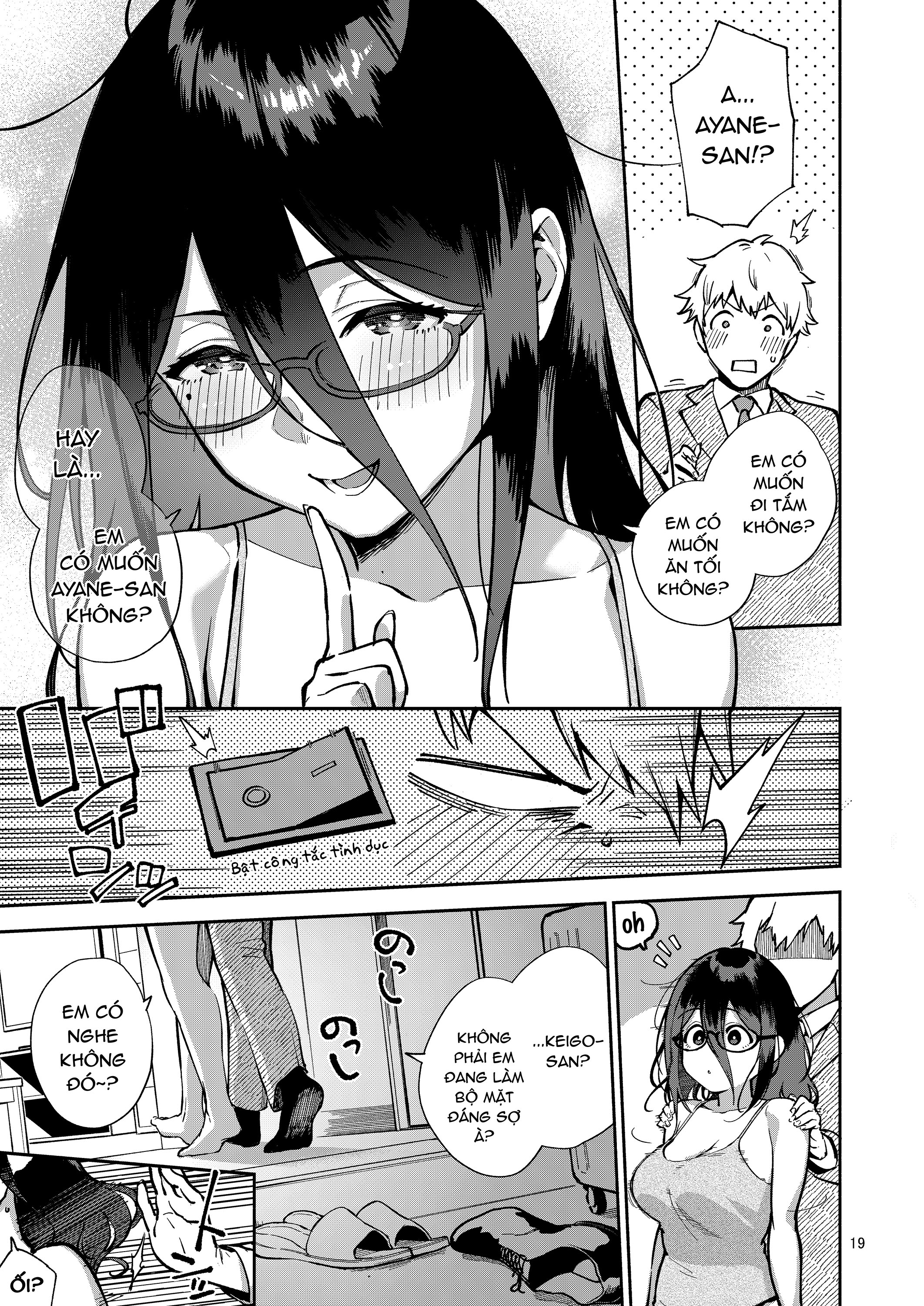 Đọc truyện hentai Tonari no Ayane-san Itazura Jidori to Oshioki Ecchi Hen - Oneshot