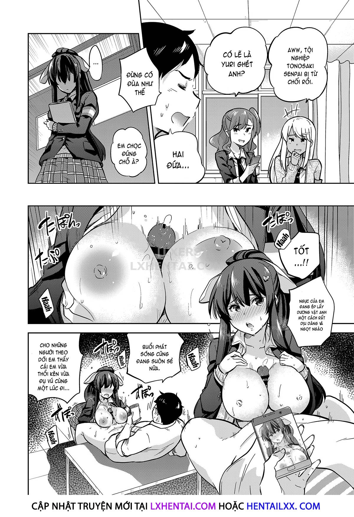Đọc truyện hentai SNS Seitokai Yakuin Wo Netotte Share Suru Hanashi. - Chap 2
