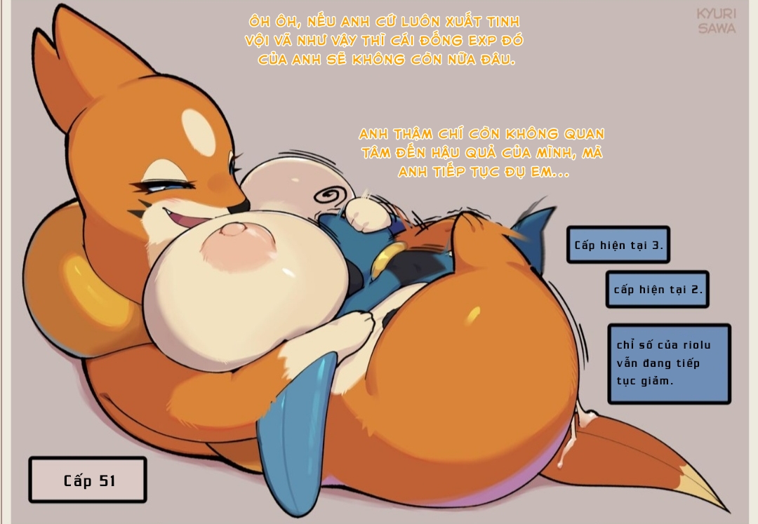 Đọc truyện hentai Chia sẻ exp cho em buizel - Oneshot