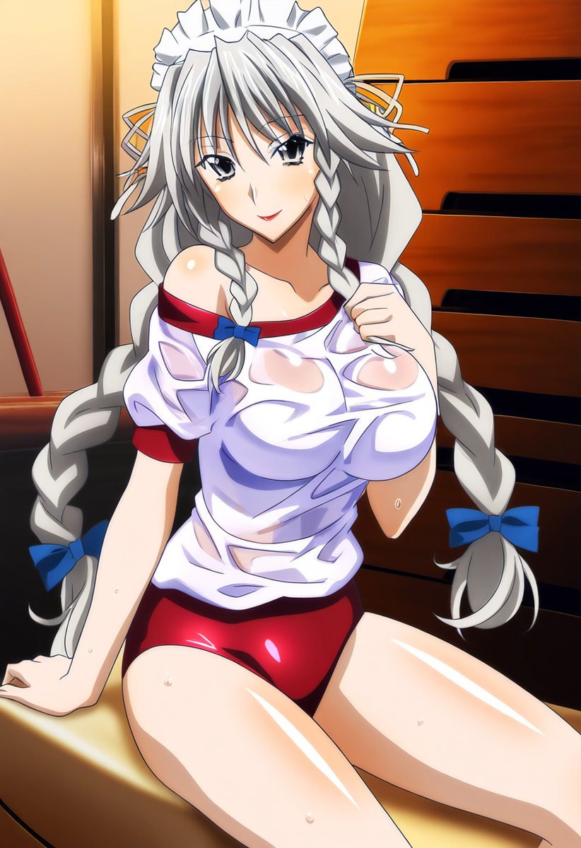Đọc truyện hentai Tuyển tập Albums Art hentai - Chap 274 - Grayfia AI illustration gymnastics bloomers