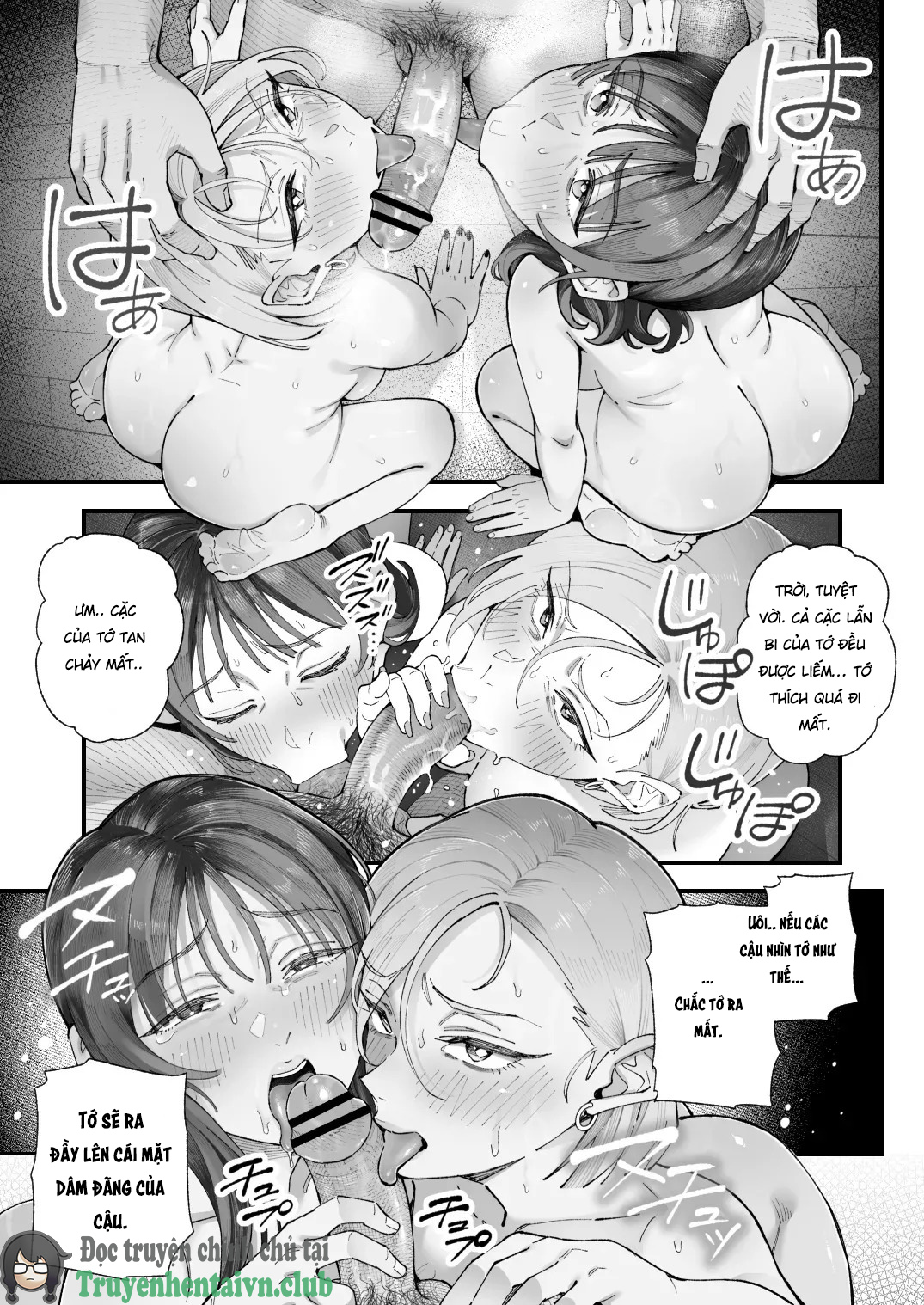 Đọc truyện hentai Boku to Aitsu to Ano Ko to KanojoMe, Him, the Girl and Her - Oneshot