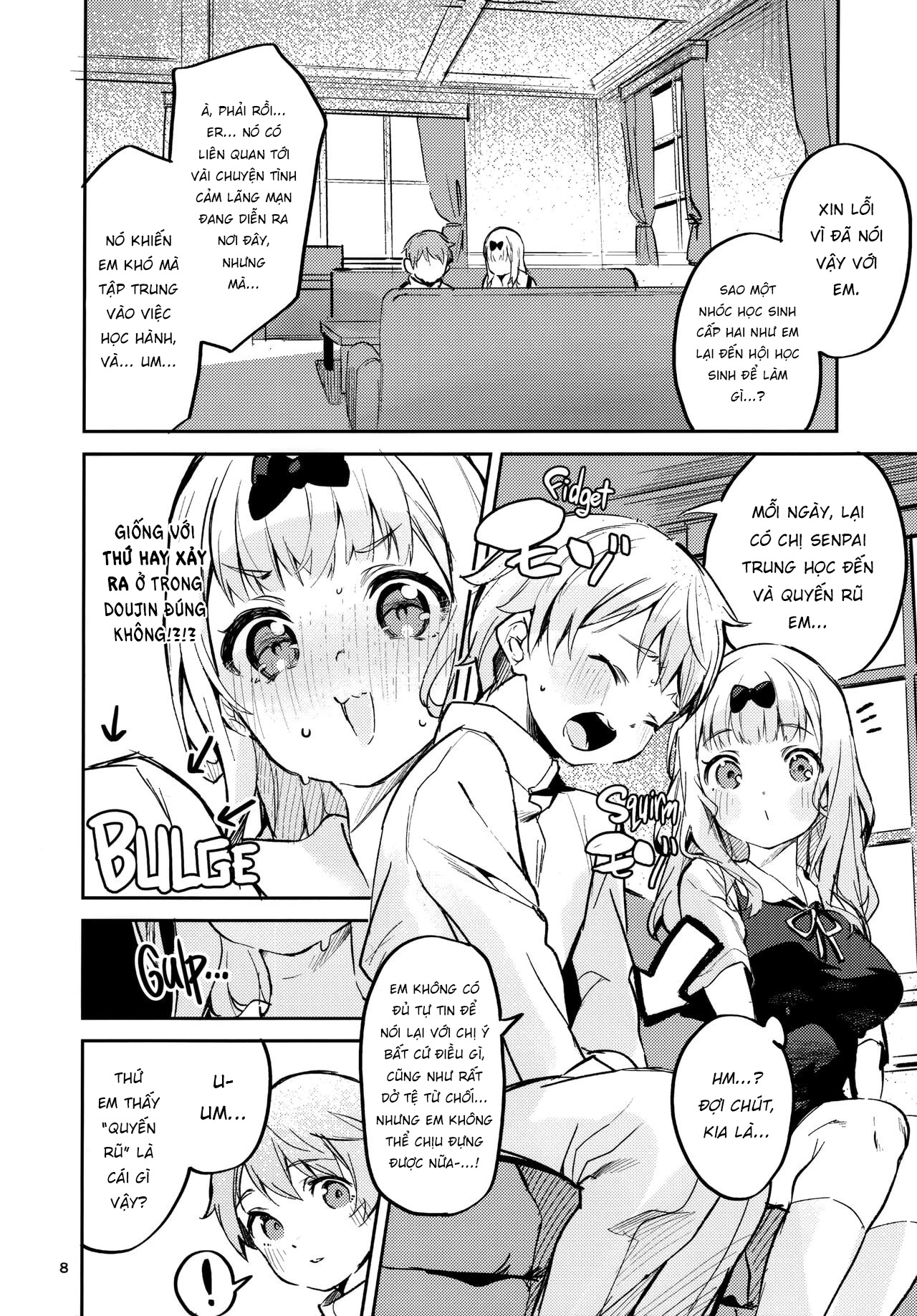 Đọc truyện hentai Thư ký Fujiwara muốn được dạy dỗ - Oneshot