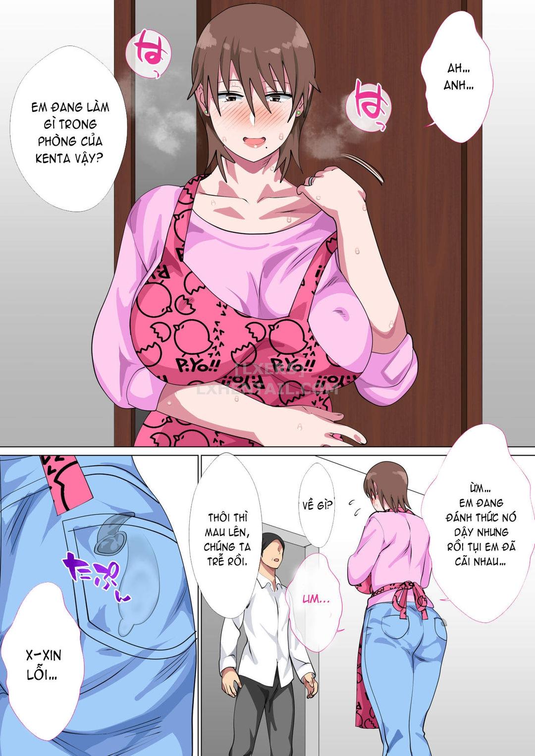 Đọc truyện hentai Musuko Ni Nando Mo Kudokarete Konmake Shita Haha - Chap 3