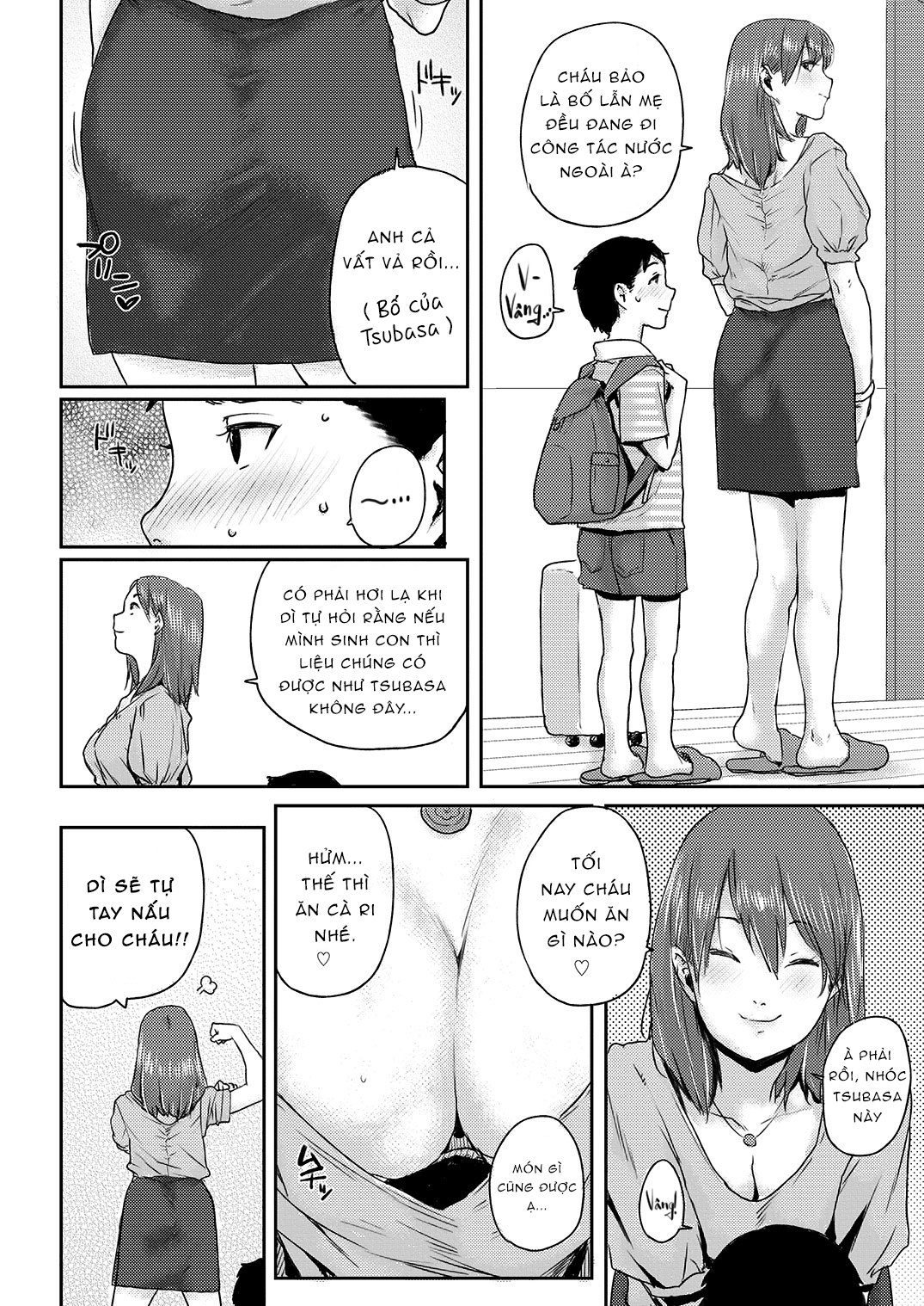 Đọc truyện hentai Giờ vàng cùng người dì gợi cảm - Oneshot