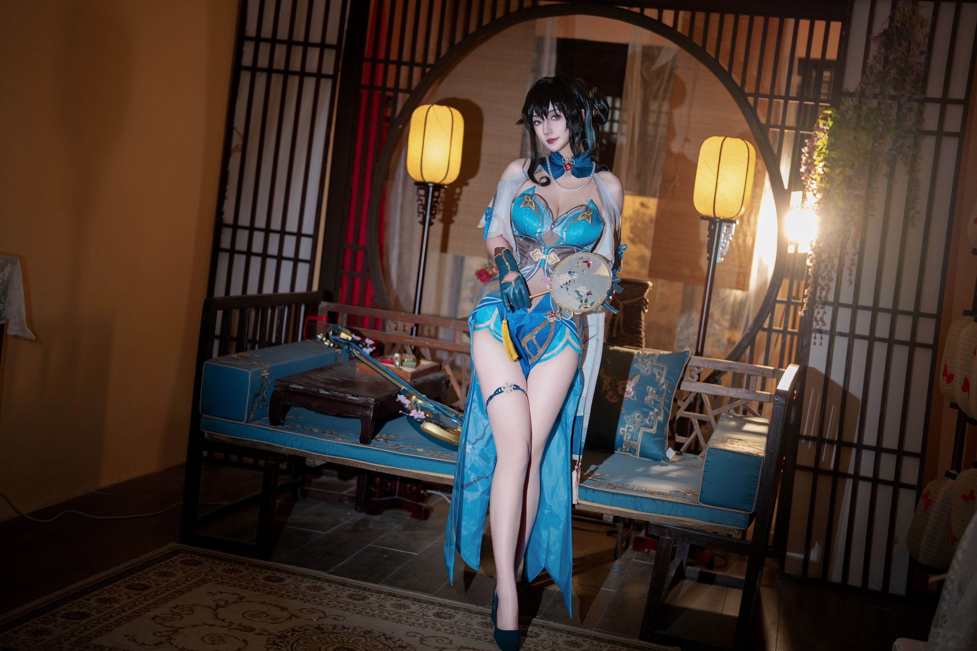 Đọc truyện hentai Tuyển tập Albums siêu phẩm Cosplay - Chap 1022 - Xinglan is Lanlan and calls her Lanmei - Collapse of the Star Sky Railway Ruan Mei