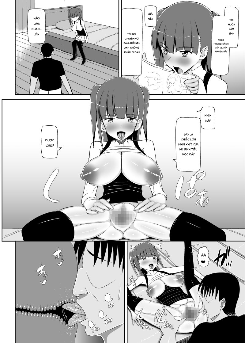 Đọc truyện hentai Loli Kyonyuu ni Yoroshiku Sou - Chap 2 + 3