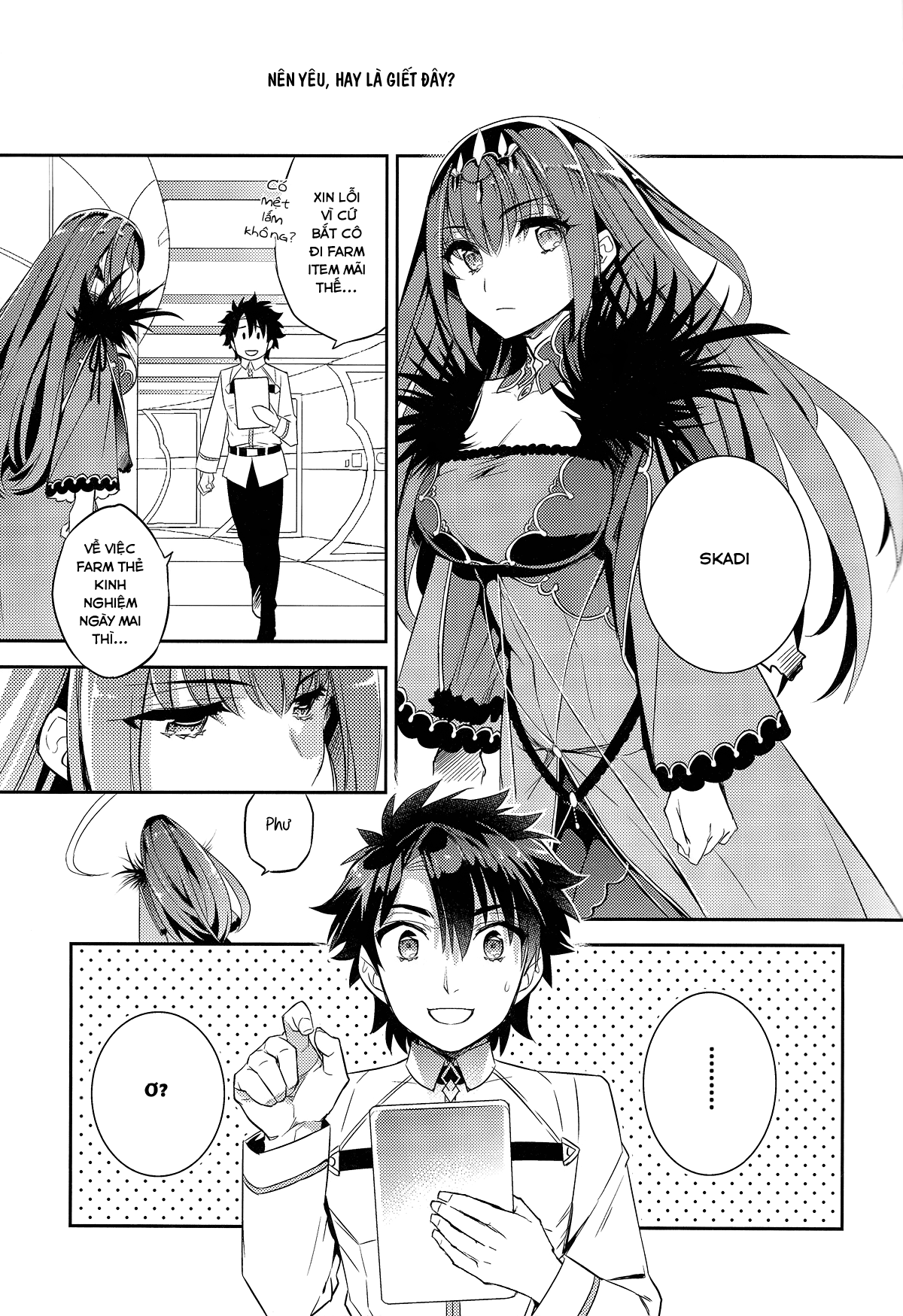 Đọc truyện hentai C9-39 W Scathach to (Fate/Grand Order) - Oneshot