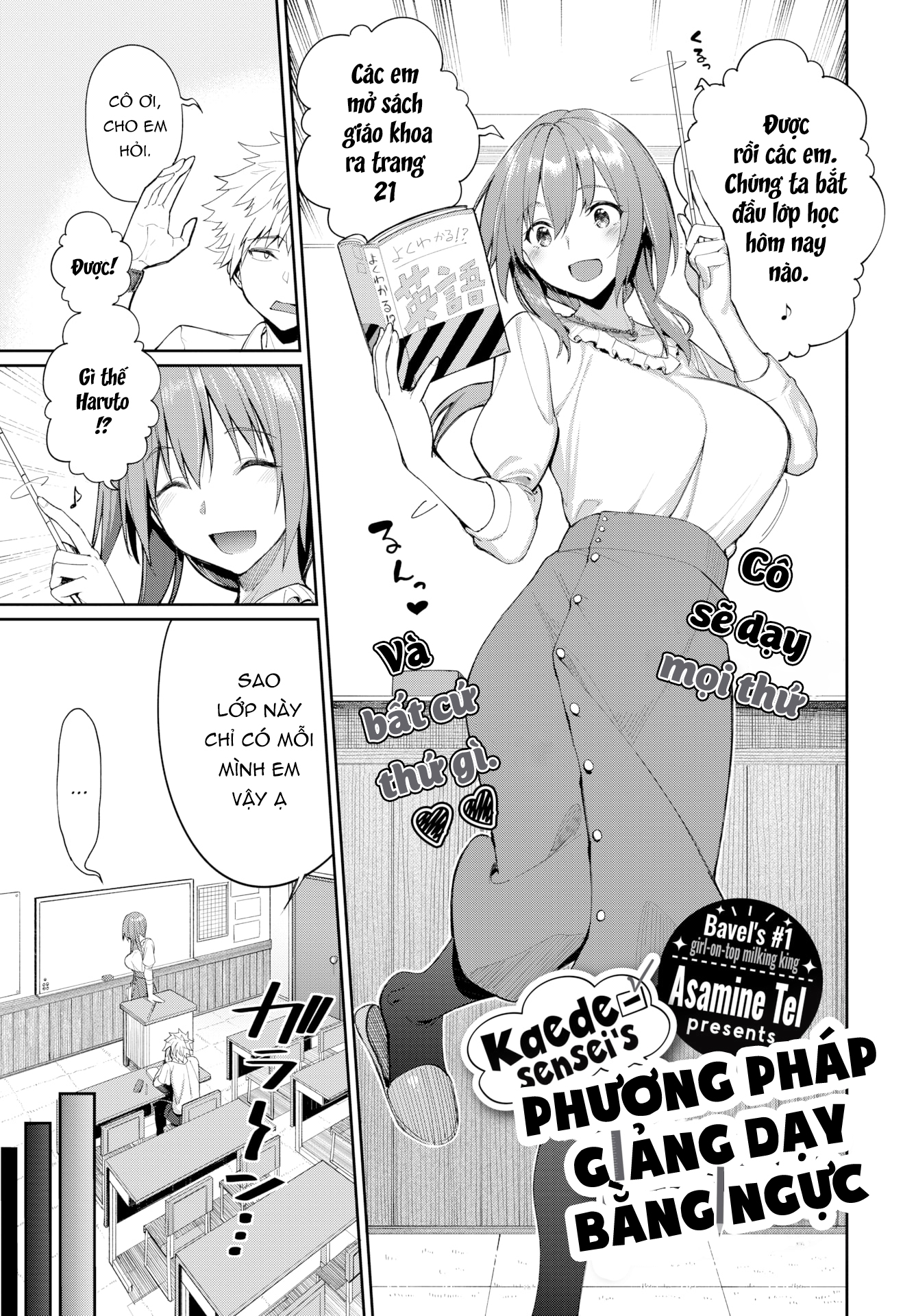 Đọc truyện hentai Phương Pháp Giảng Dạy Bằng Ngực Của Kaede Sensei - Chap 1