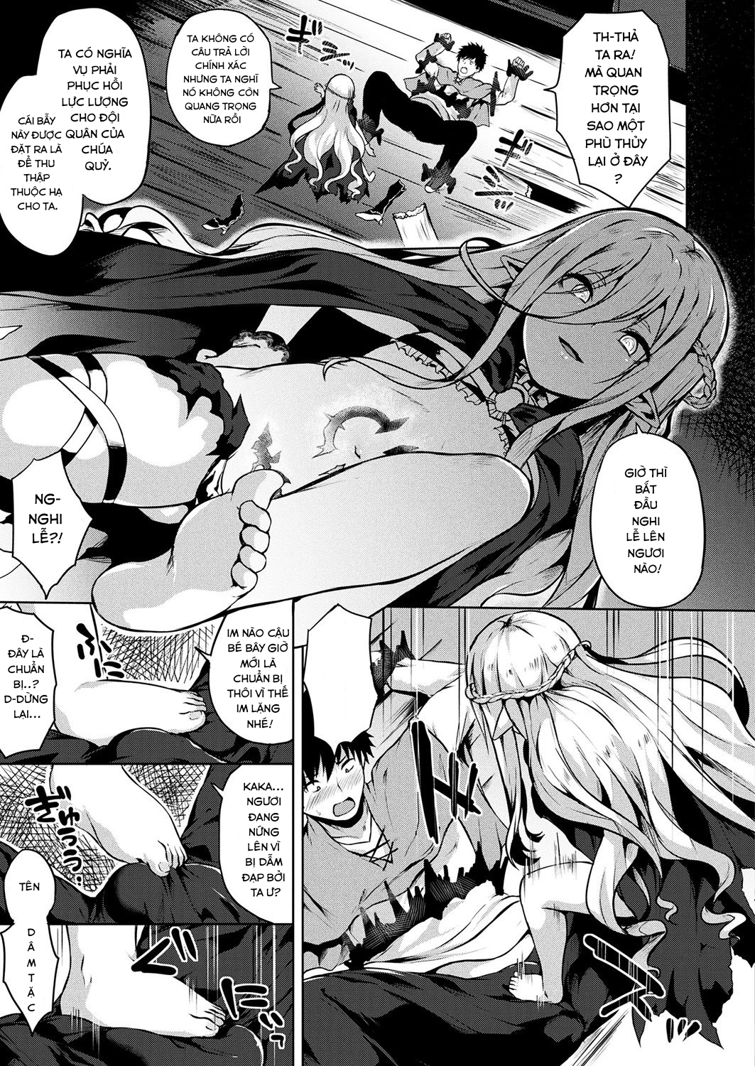 Đọc truyện hentai Mori no Chiisana Majo no Wana - Oneshot