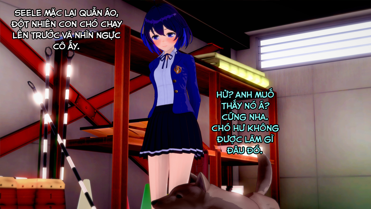 Đọc truyện hentai Mèo con và chó - Oneshot