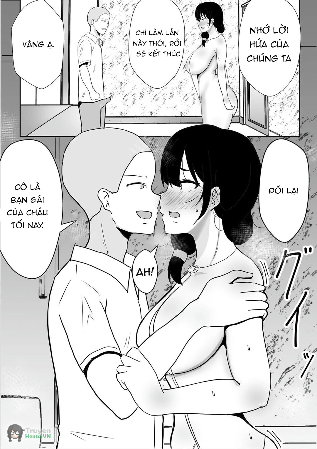 Đọc truyện hentai TomoKano Kaa-chan~ Daisuki na Ore no Hahaoya wa Aho na Shinyuu no Kanojo~ - Chap 1
