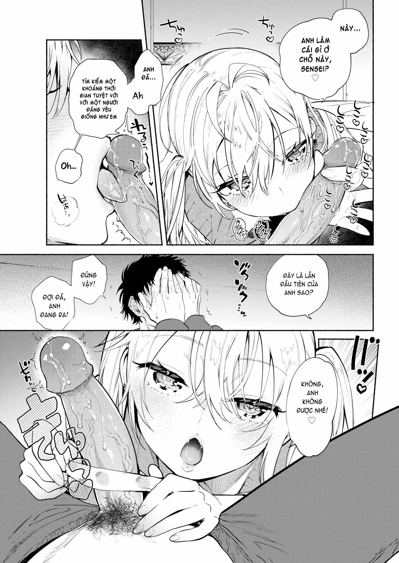 Đọc truyện hentai More, Sensei ❤ - Chap 1 - Sensei ❤ ~The Night Fever Teacher!~