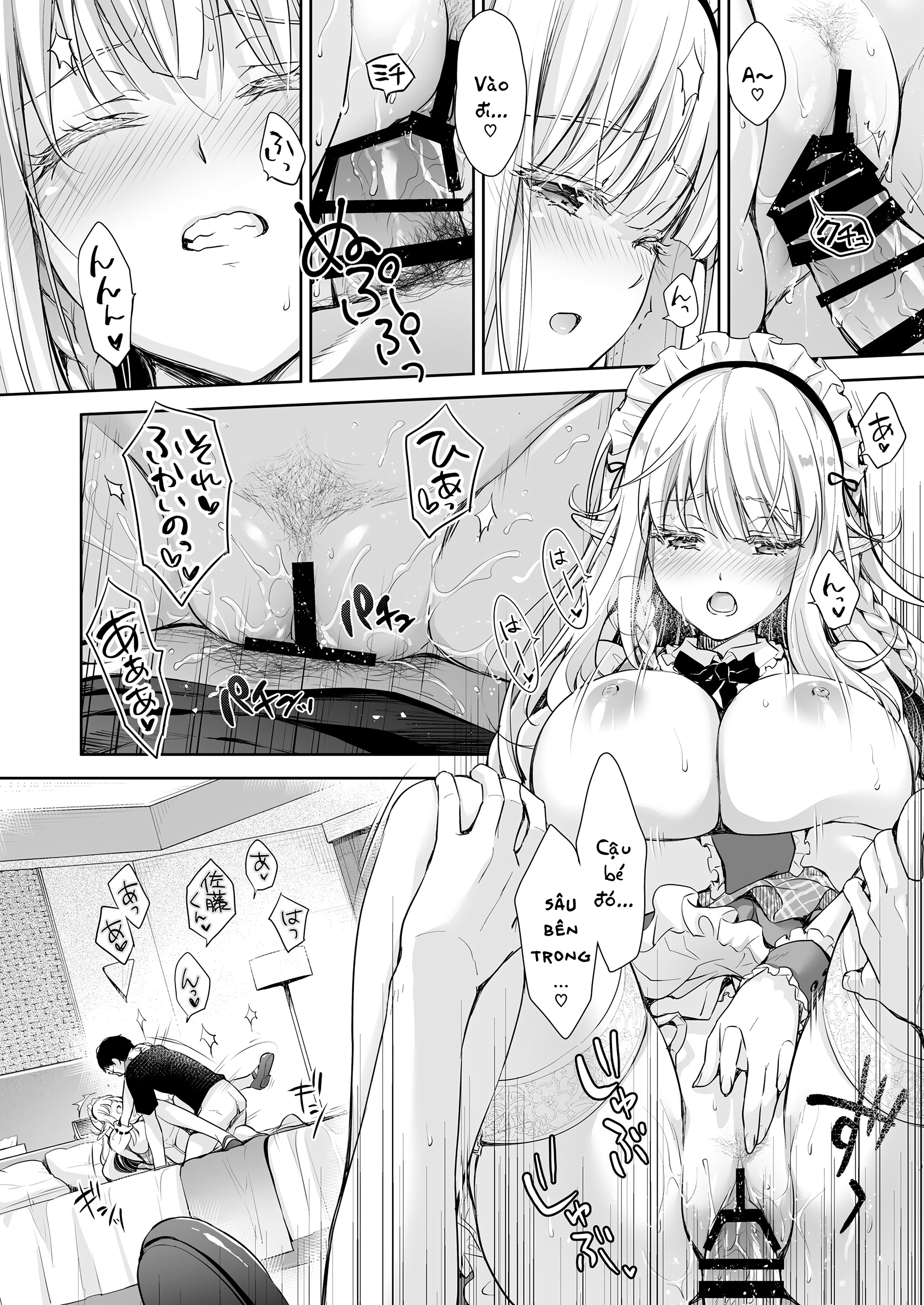 Đọc truyện hentai OtaCir no Elf Hime - Chap 3