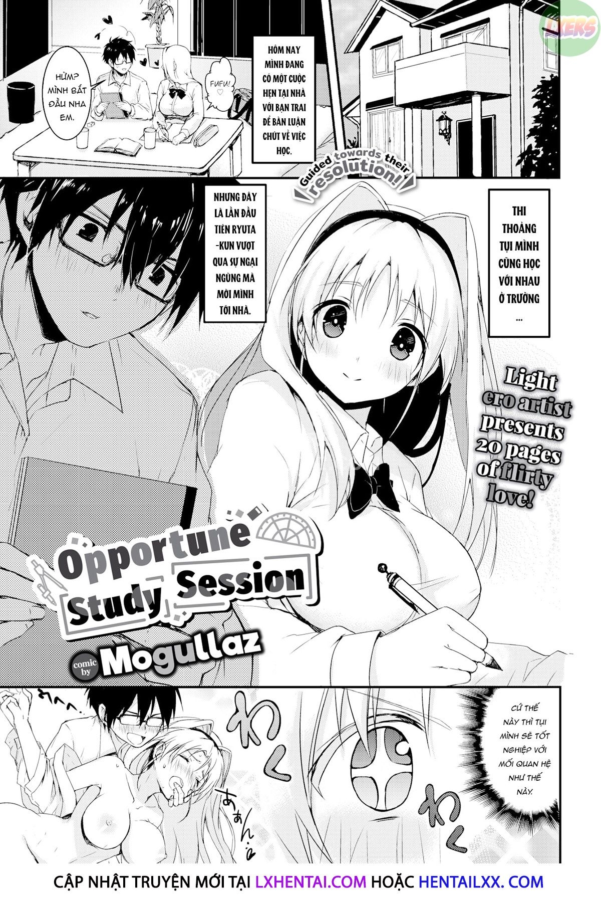 Đọc truyện hentai Buổi học nhóm thích hợp - Oneshot