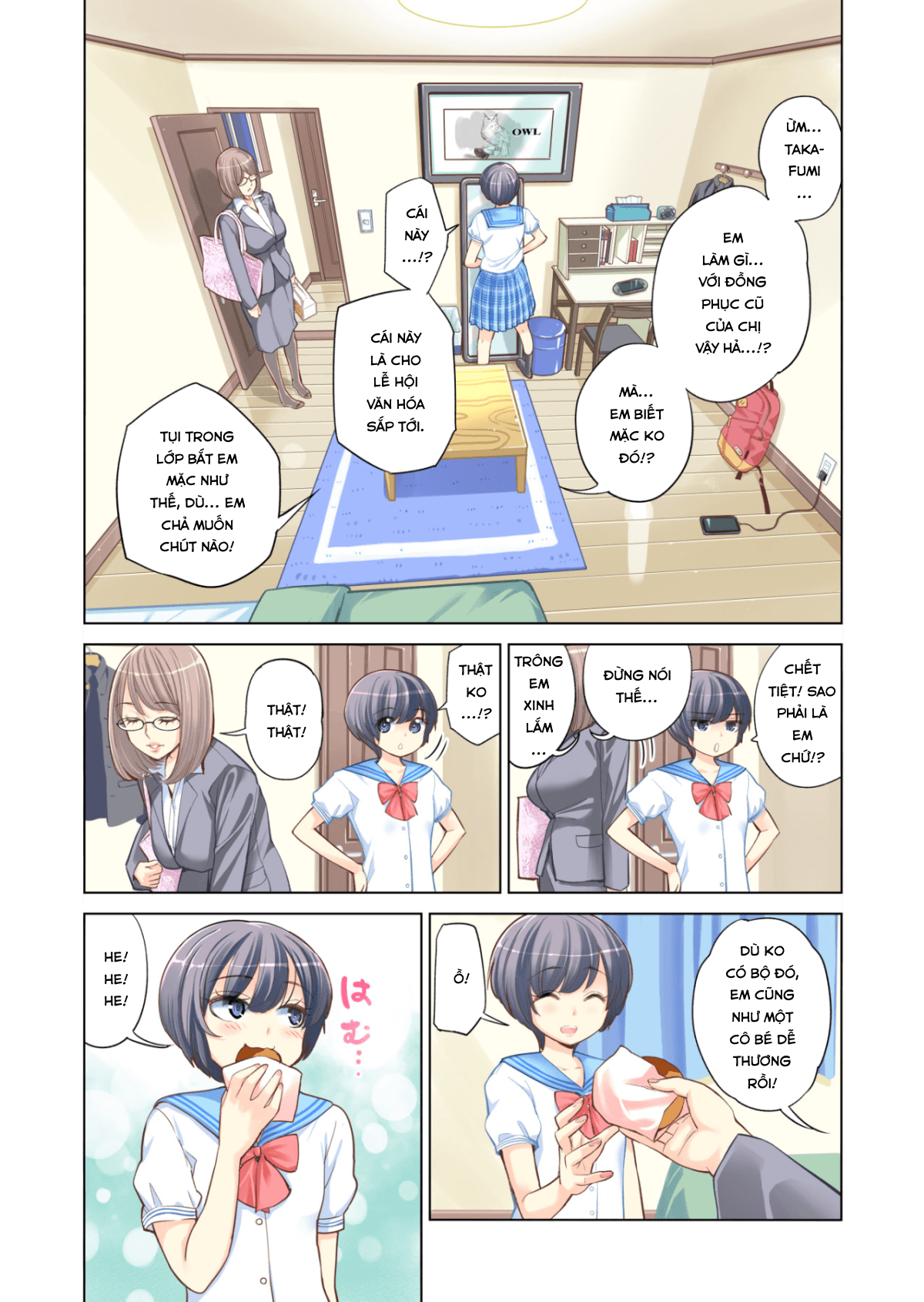 Đọc truyện hentai Kyoudai Shikkaku - Onehsot