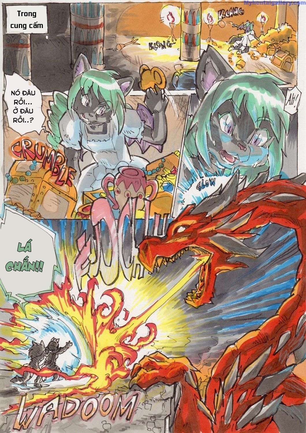 Đọc truyện hentai Anubis Stories 3 - Dragon Attack - Oneshot