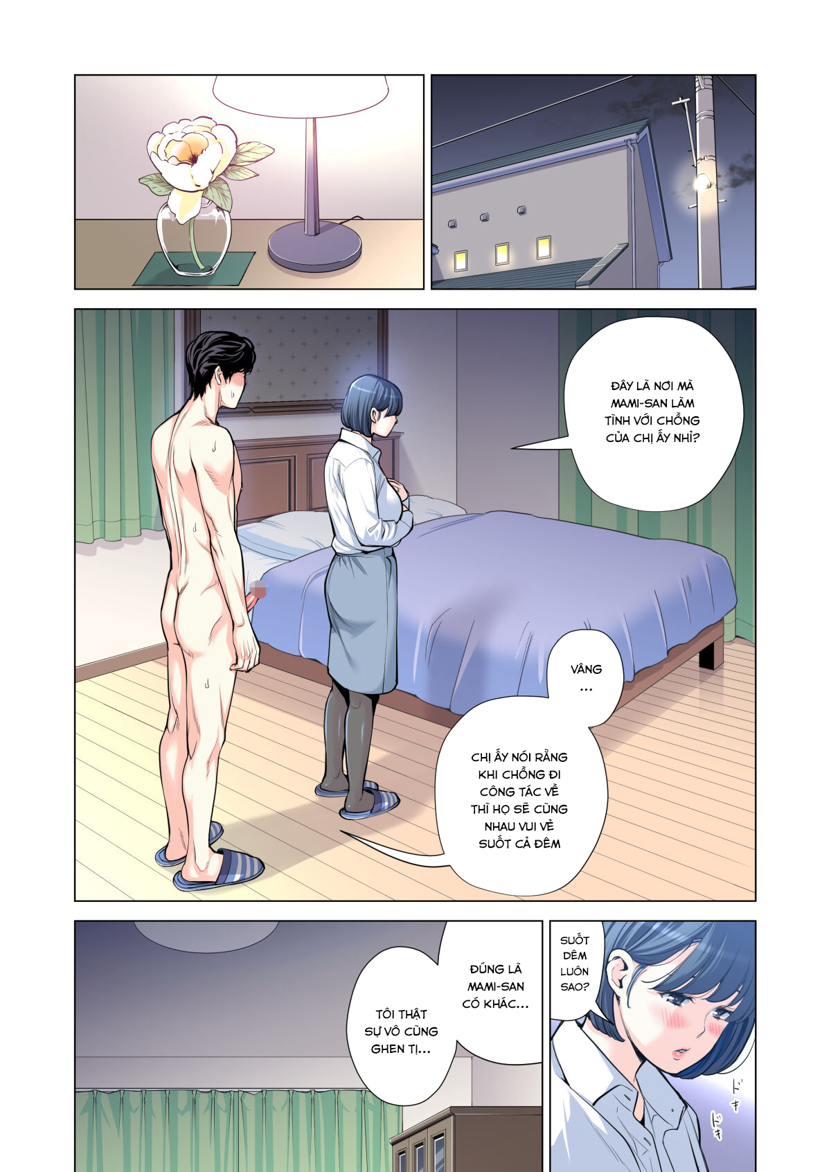 Đọc truyện hentai Jichikai no Hitozuma wa Totemo H deshita - Chap 3