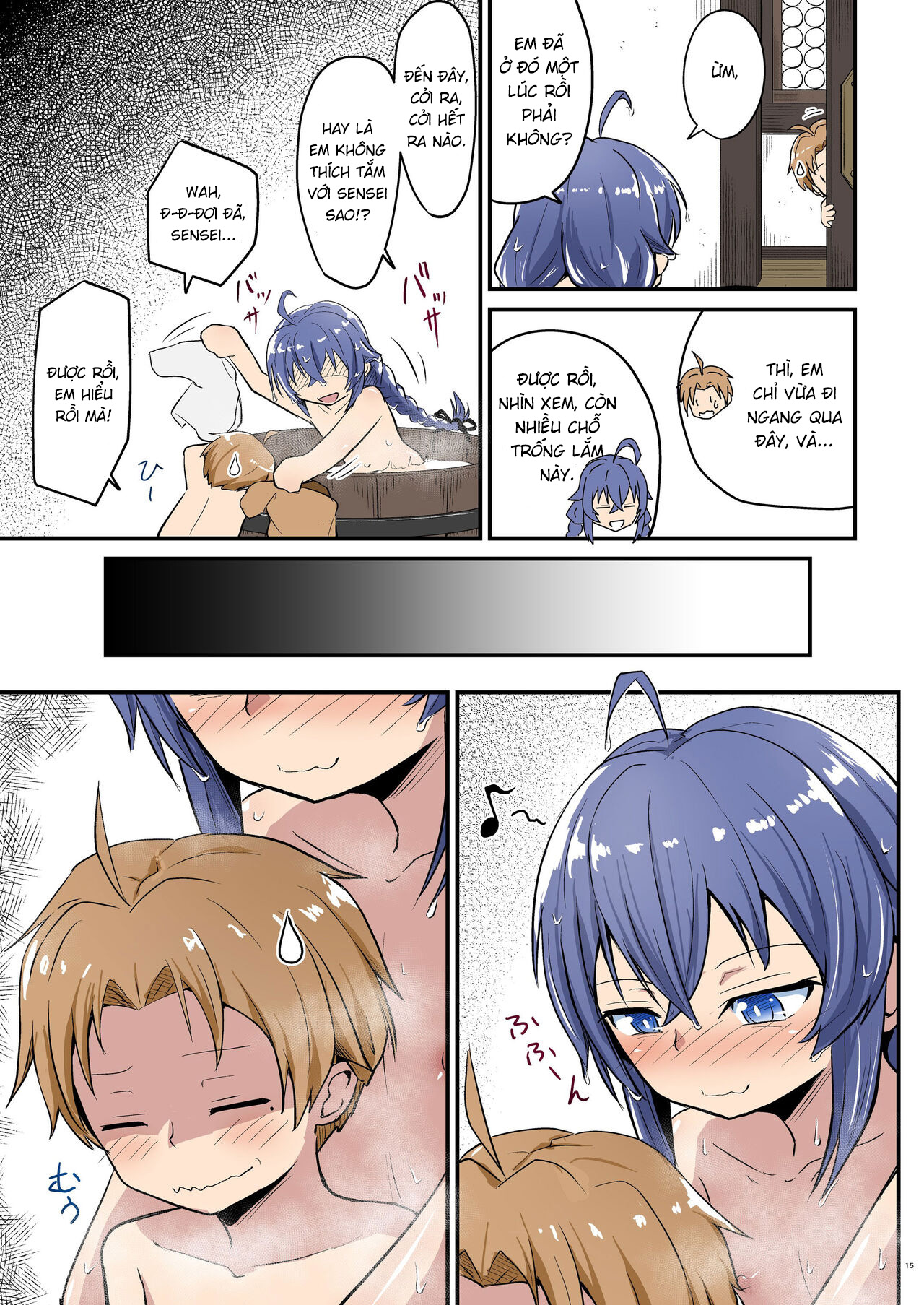 Đọc truyện hentai Mushoku! (Blue) - Oneshot
