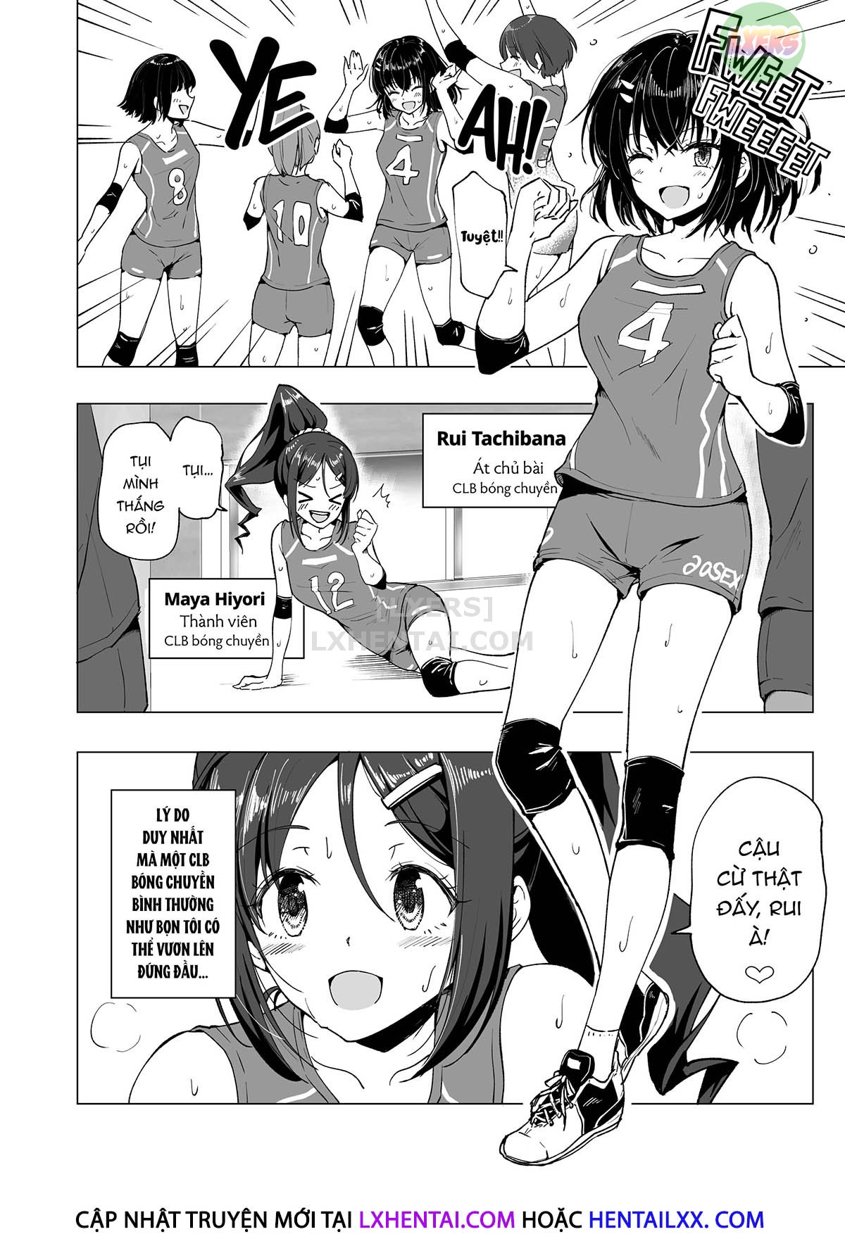 Đọc truyện hentai Cô gái bóng chuyền này đã được trải nghiệm một mát xa gợi cảm - Chap 1