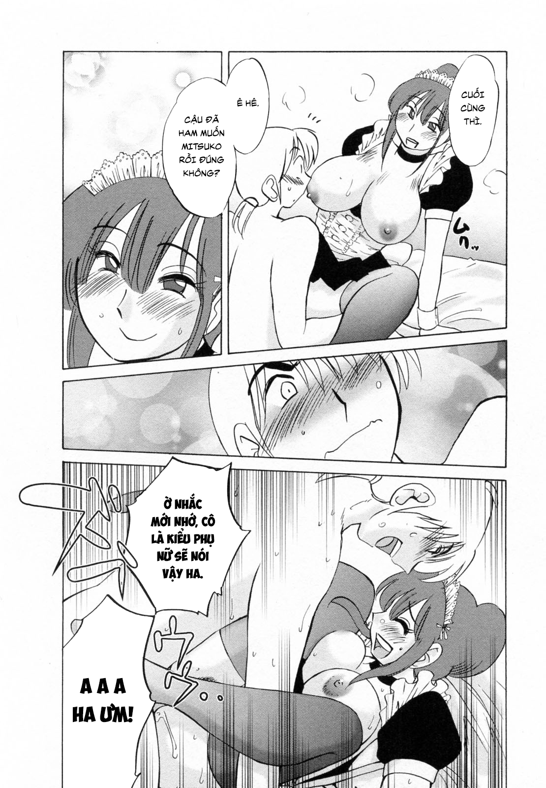 Đọc truyện hentai Maid no Mitsukosan Vol.2 - Chap 1. Từ trang 28.