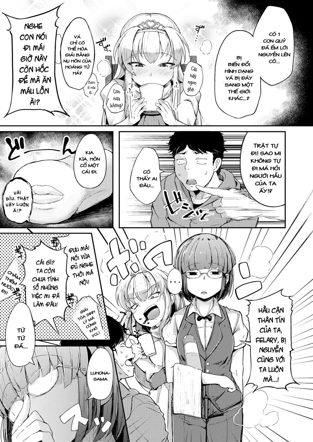 Đọc truyện hentai Cock Sleeve Princess - Oneshot