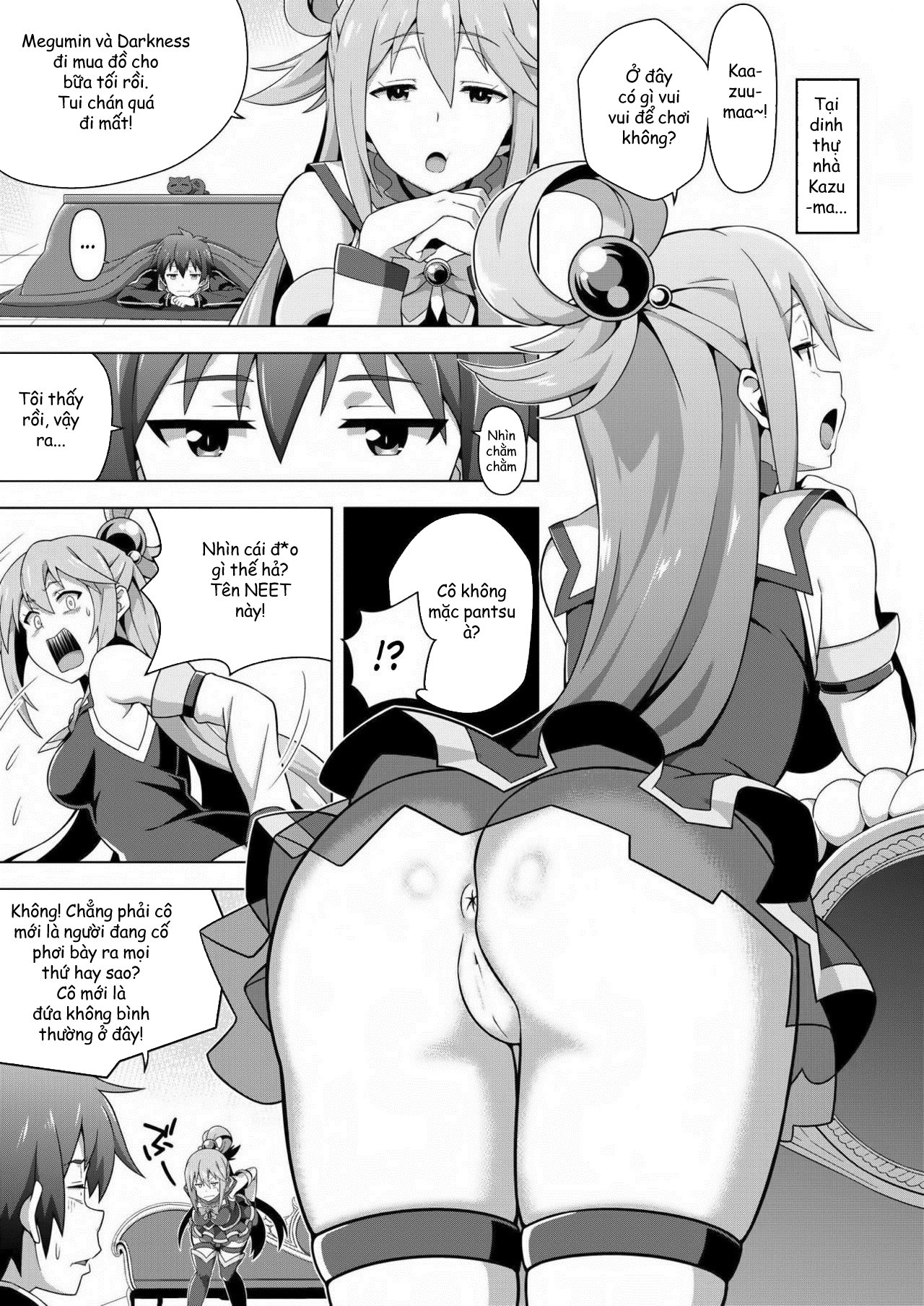 Đọc truyện hentai Kono Subarashii Boukensha ni Kairaku o! (Kono Subarashii Sekai ni Shukufuku o!) - Oneshot