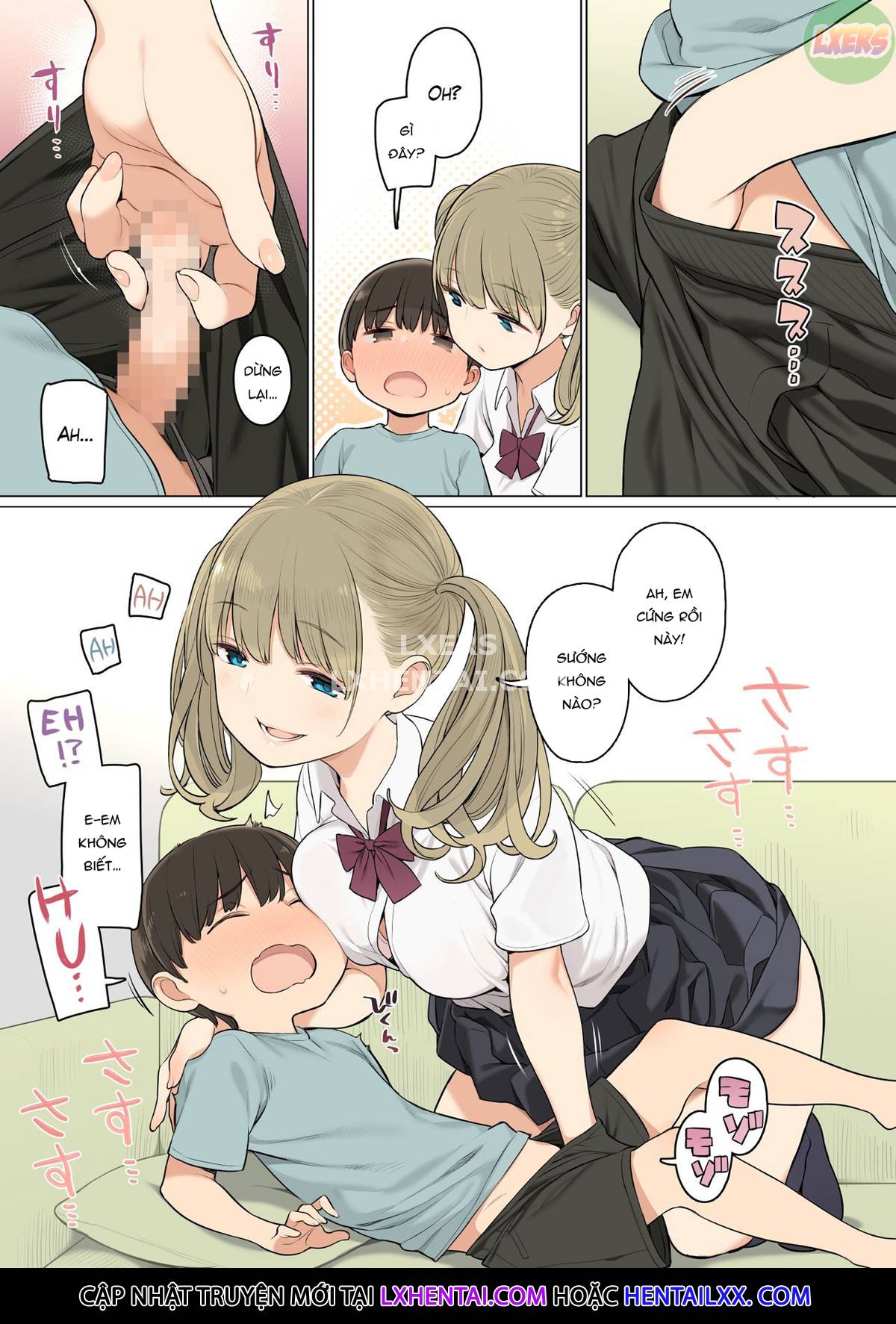 Đọc truyện hentai Onee-chan no Tomodachi ga Ecchi na Hito Bakari datta kara - Oneshot