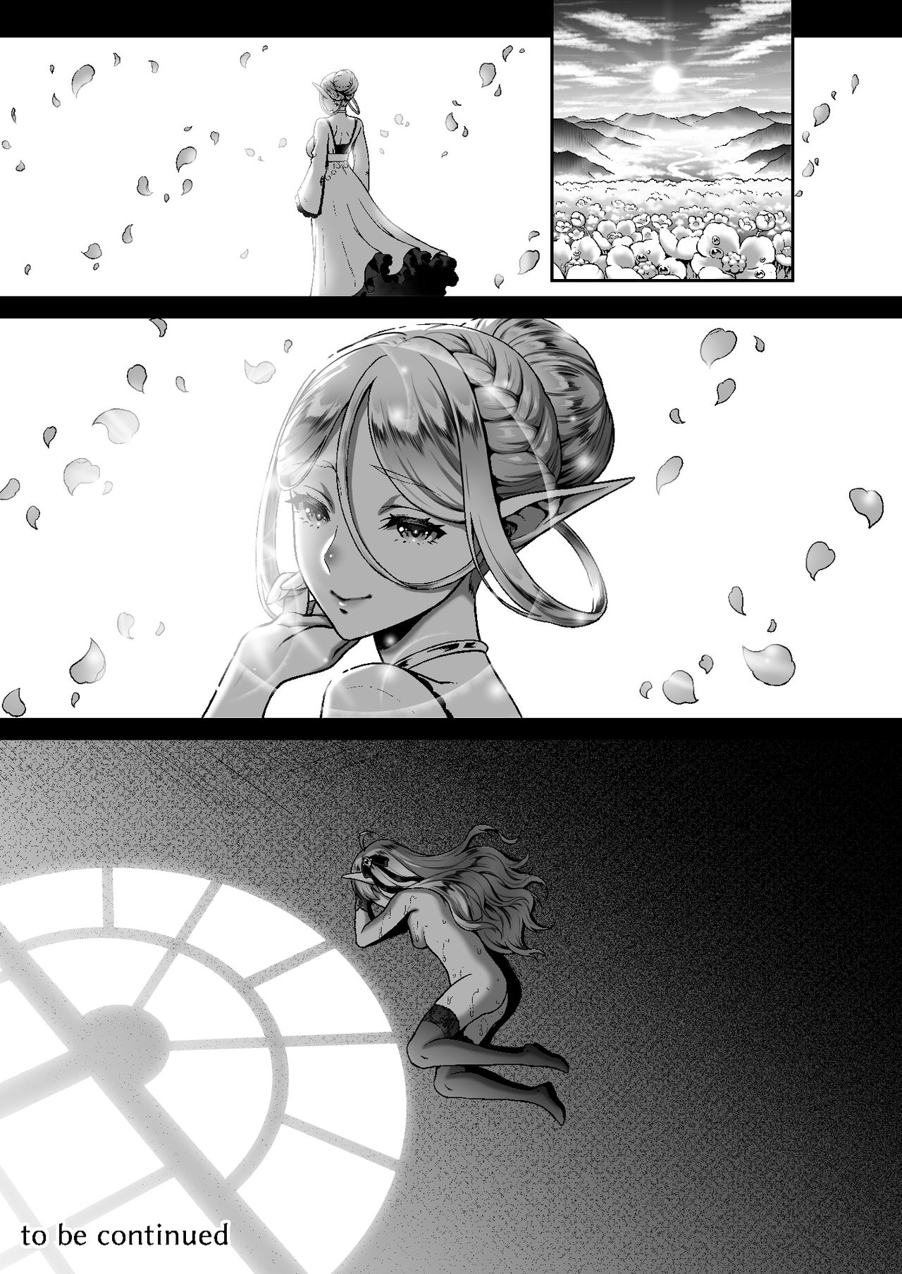 Đọc truyện hentai Nàng Elf bán Hoa dưới ánh hoàng hôn - Chap 6