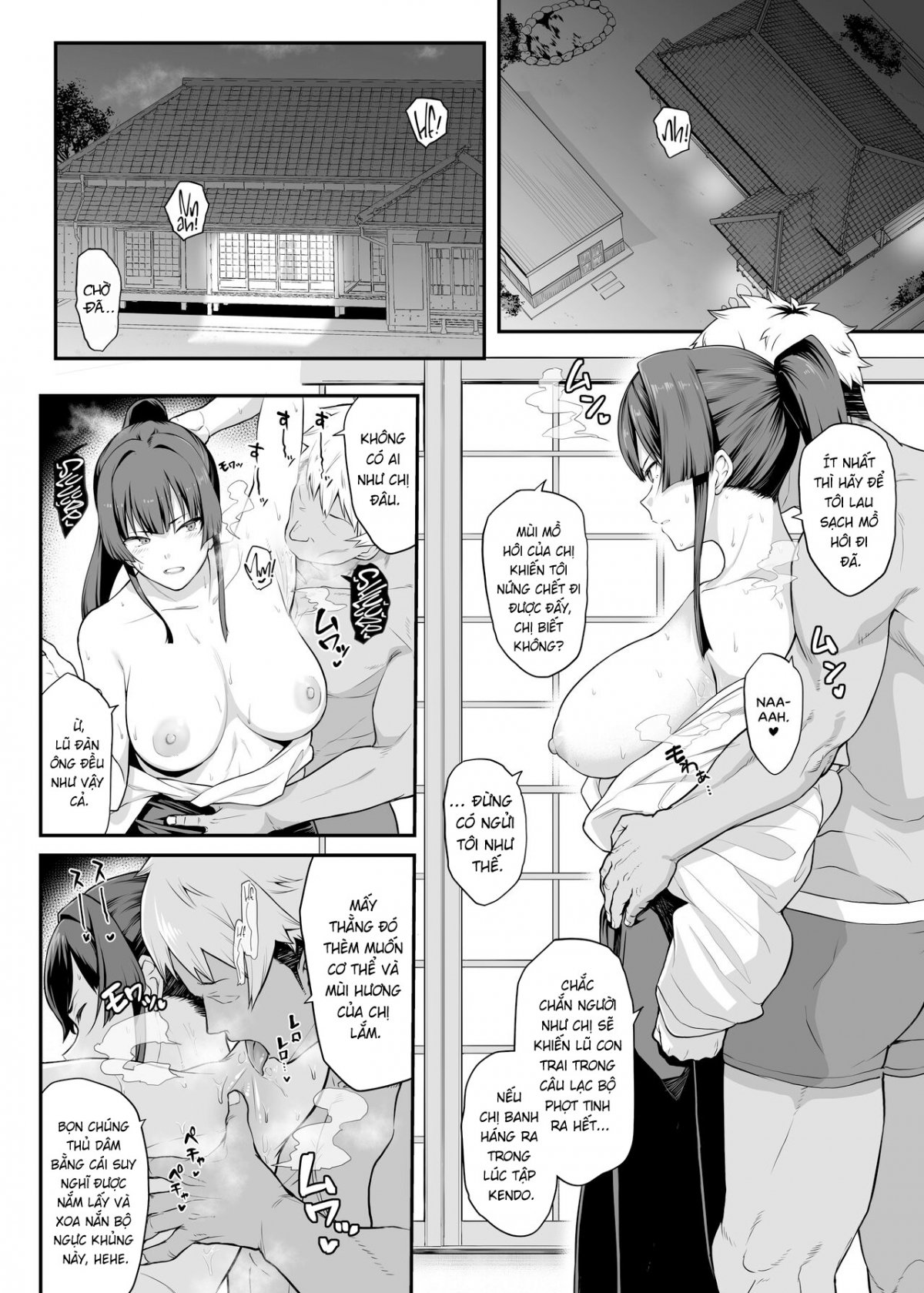Đọc truyện hentai Kendoubu Shushou de Osananajimi no Bijin de Tsuyoi Boku no Kanojo ga, Charao ni Assari Otosareru Wake ga Nai - Oneshot