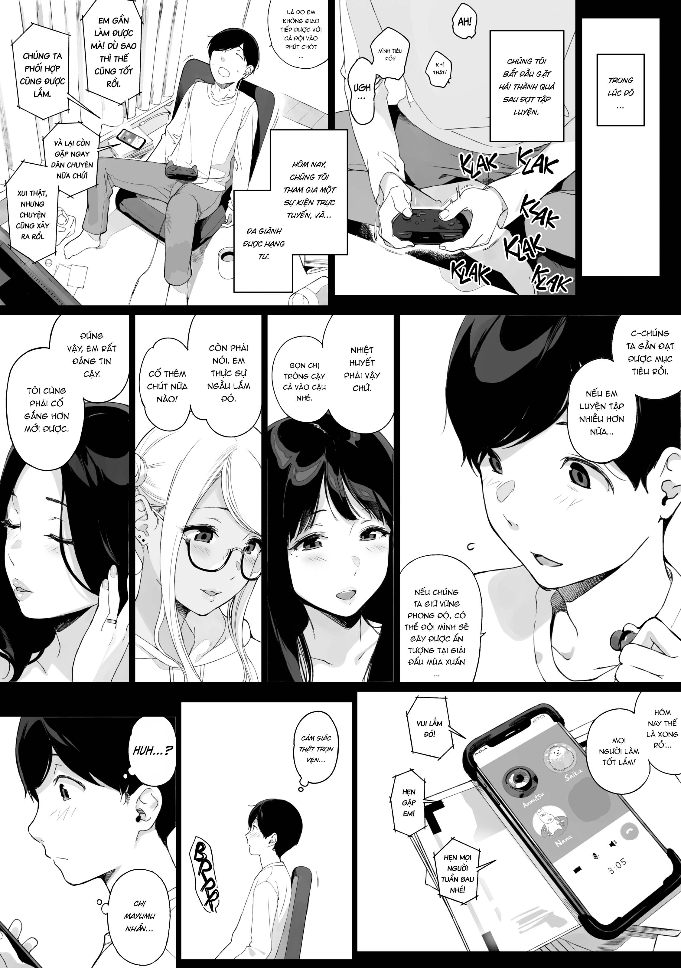 Đọc truyện hentai Trò chơi Harem - Chap 1.2