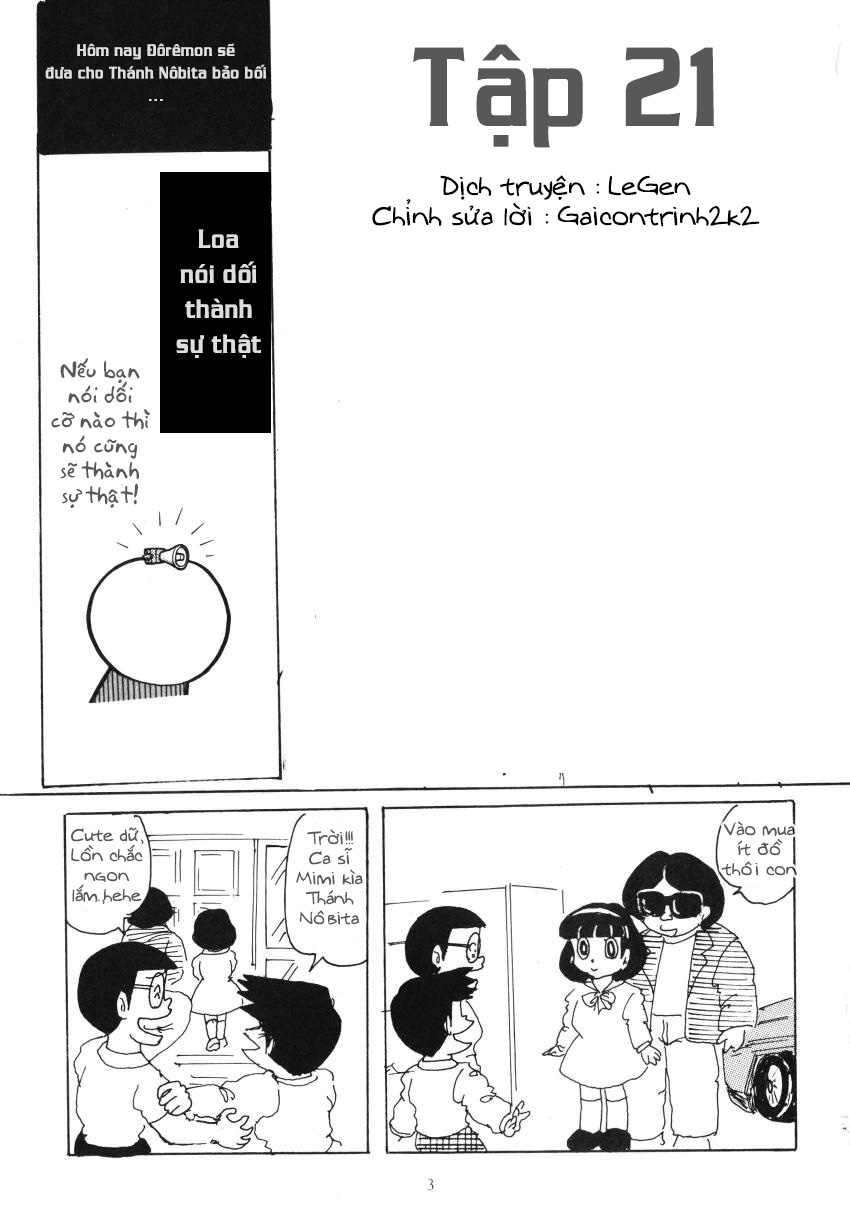 Đọc truyện hentai Thánh Nôbita - Tập 21 - Loa Nói Dối Thành Sự Thật