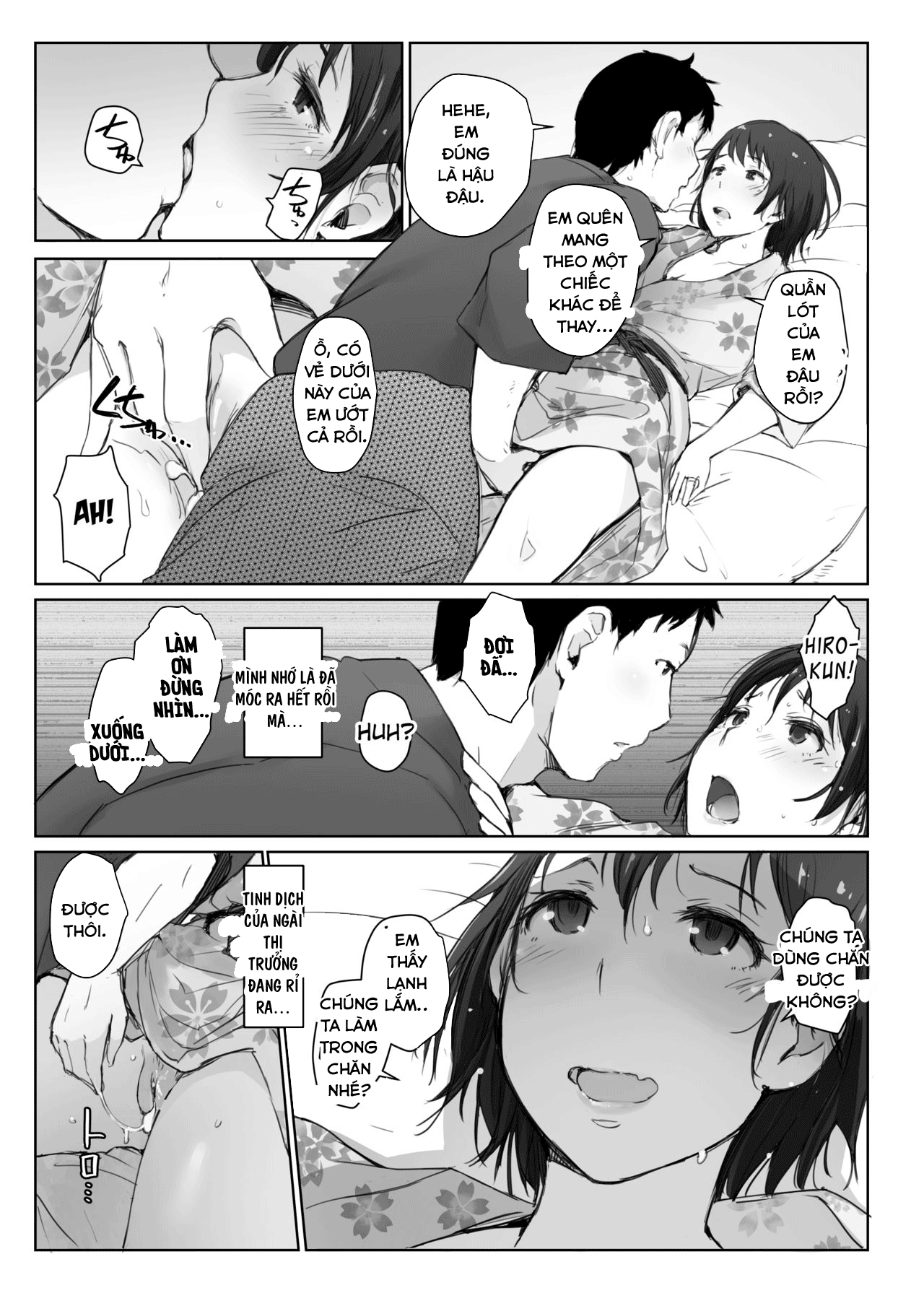 Đọc truyện hentai Hitozuma To NTR Chounai Ryokou -Futsukame- - Oneshot