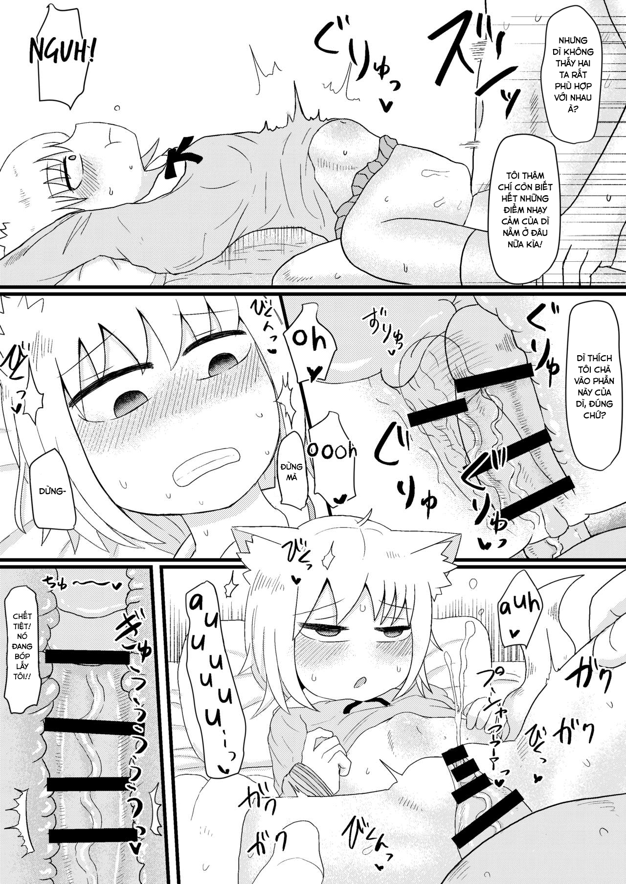 Đọc truyện hentai Loli Baba Okaa-san wa Oshi ni Yowai 3 - Oneshot.