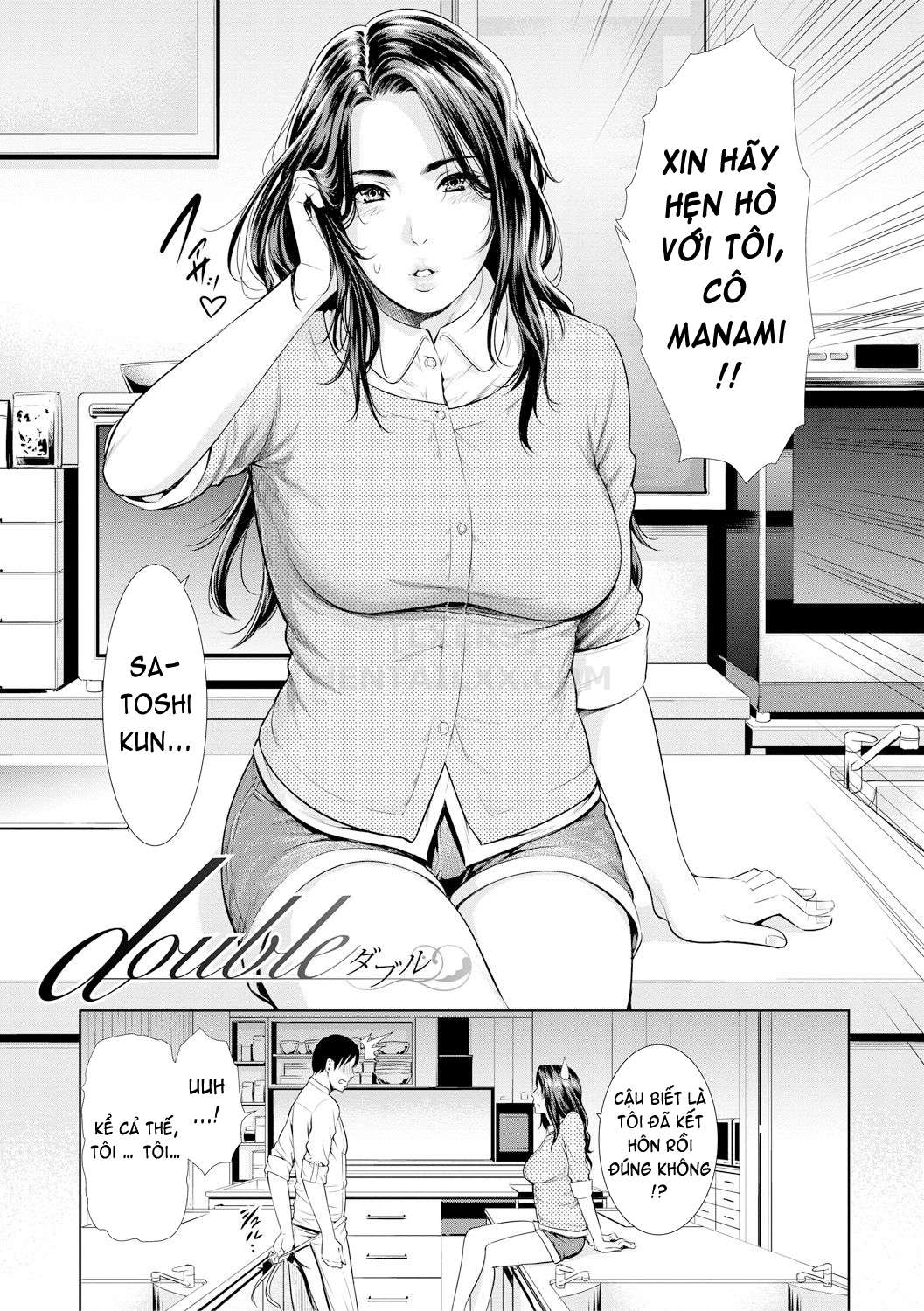 Đọc truyện hentai Sensei wa Seiyoku o Osaerarenai - Chap 6 - Double