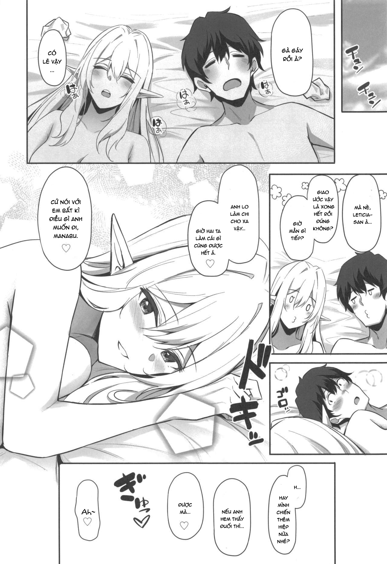 Đọc truyện hentai Isekai Shoukan - Elf na Onee-san wa Suki desu ka? - C - 1