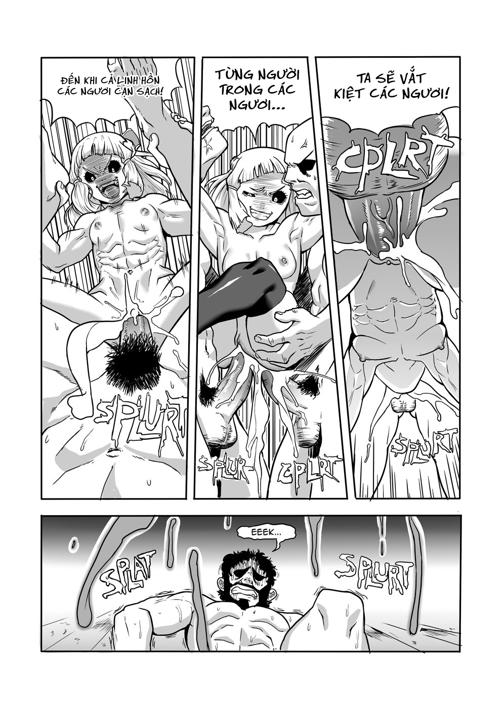 Đọc truyện hentai Nữ hoàng Amazone - Không che