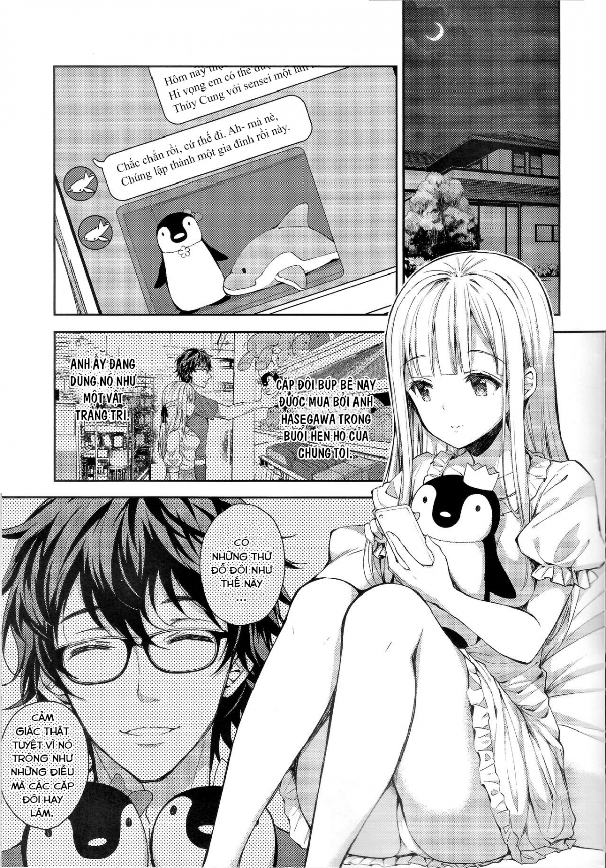 Đọc truyện hentai Indeki no Reijou - Chap 4 ~ Kare no Tonari de Nureru Insei ~