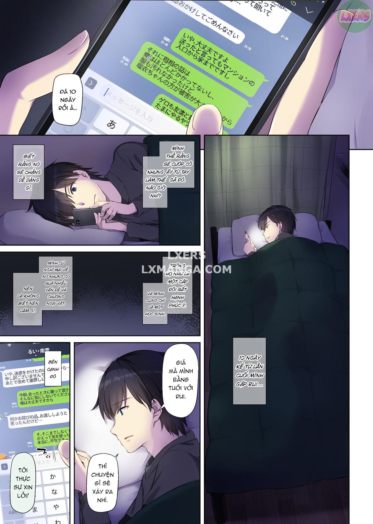 Đọc truyện hentai Hitozuma Osananajimi to Hitonatsu no Dekigoto - Chap 3