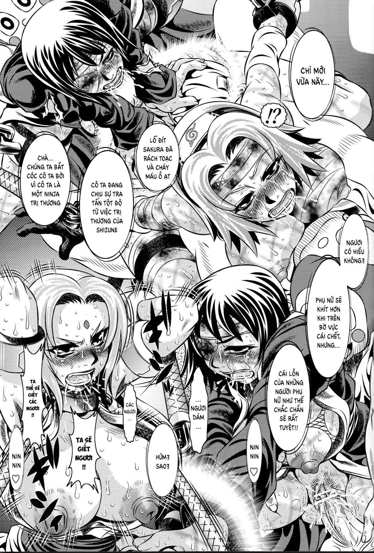 Đọc truyện hentai Goumonkan Naruto Hen - Oneshot