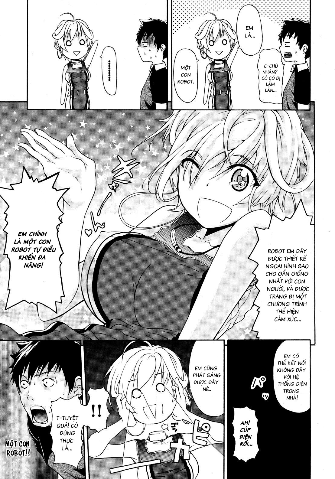 Đọc truyện hentai Niềm Tin Người Máy - Chap 1