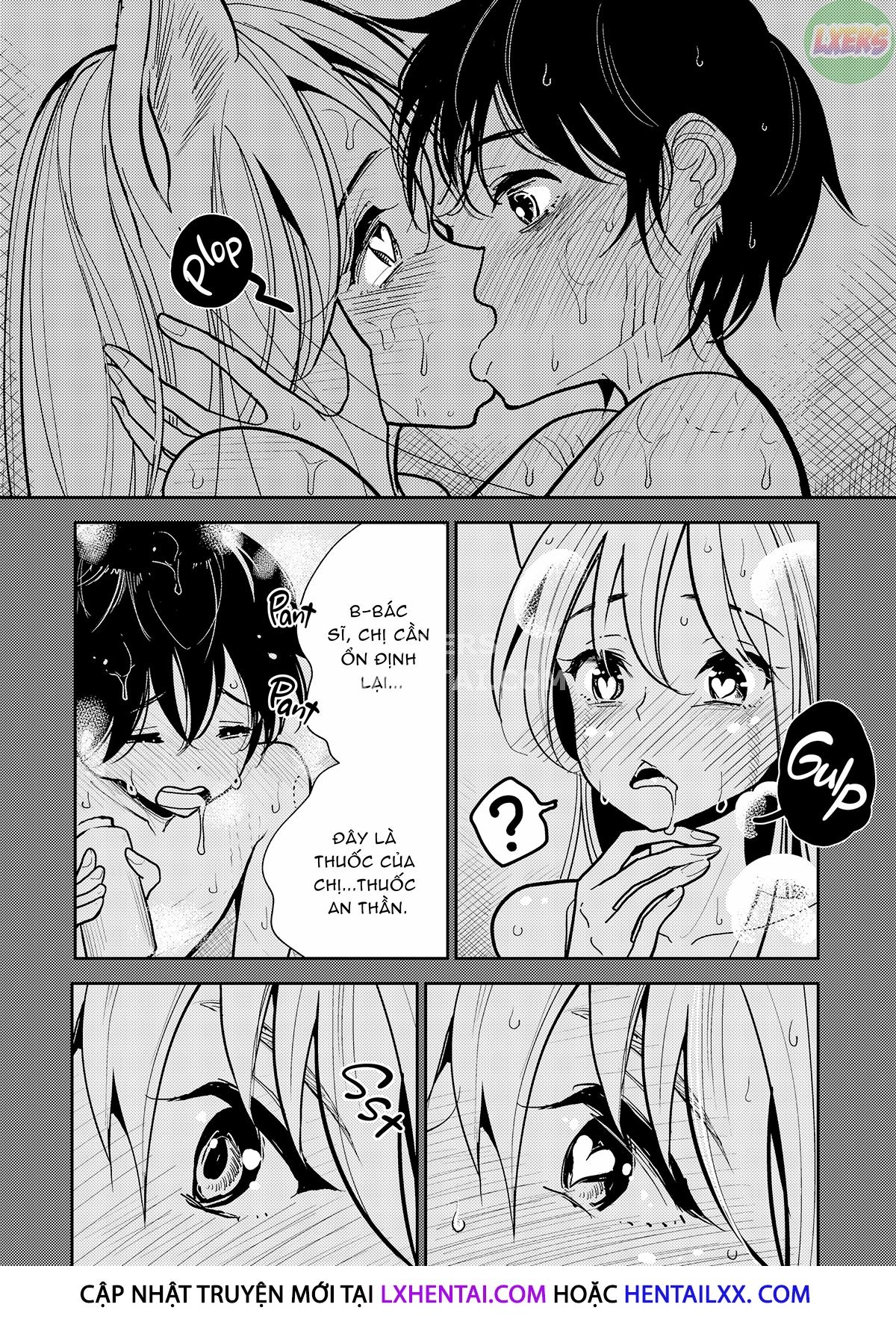 Đọc truyện hentai Hazuki-sensei no Hatsujouki - Chap 2