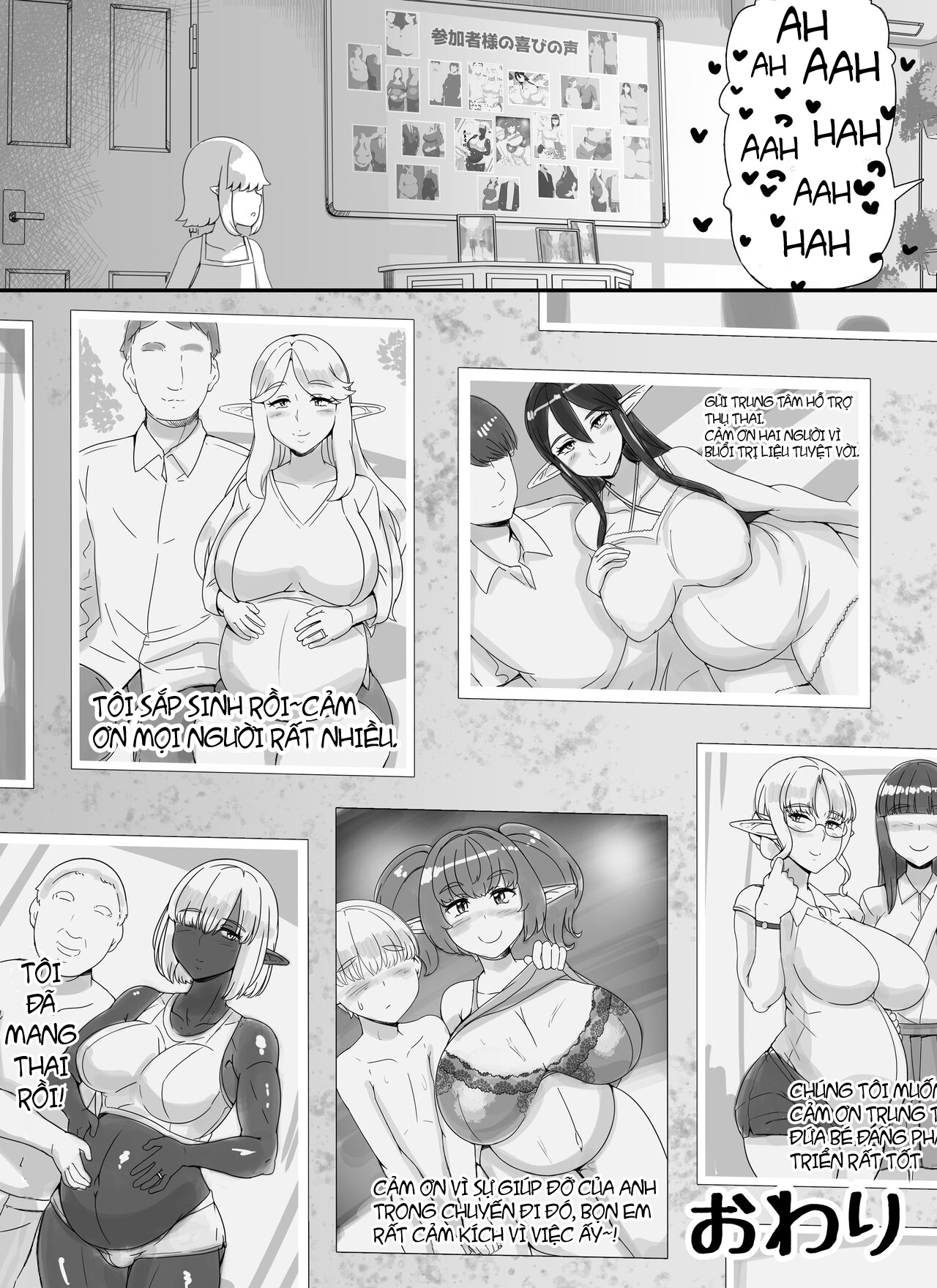 Đọc truyện hentai Nhân chồng vợ hình LF thai-săn saon hình đón chào. - Chap 3 (end)