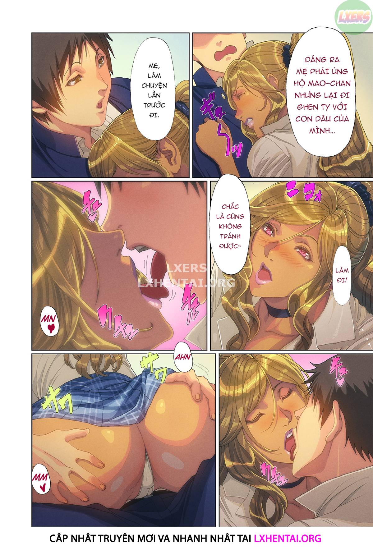 Đọc truyện hentai Mẹ Gyaru xuất hiện ở nhà tôi!! - Chap 2 - [END]