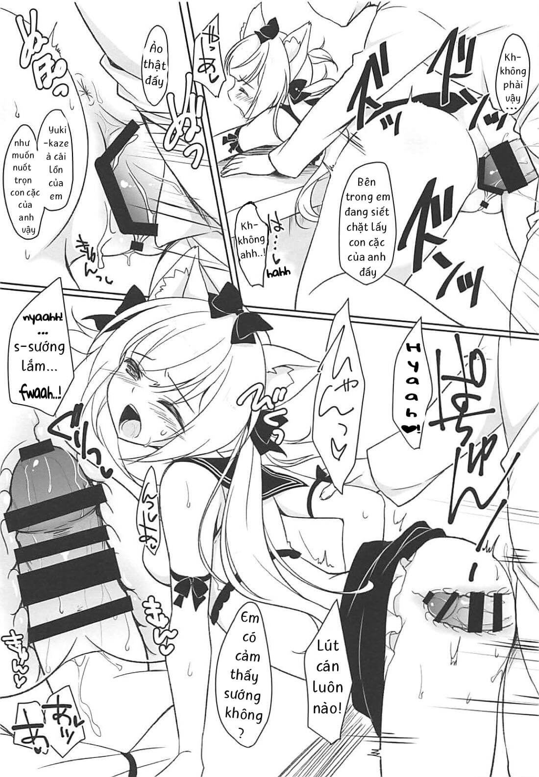 Đọc truyện hentai Yukikaze to Asobou (Azur Lane) - Oneshot